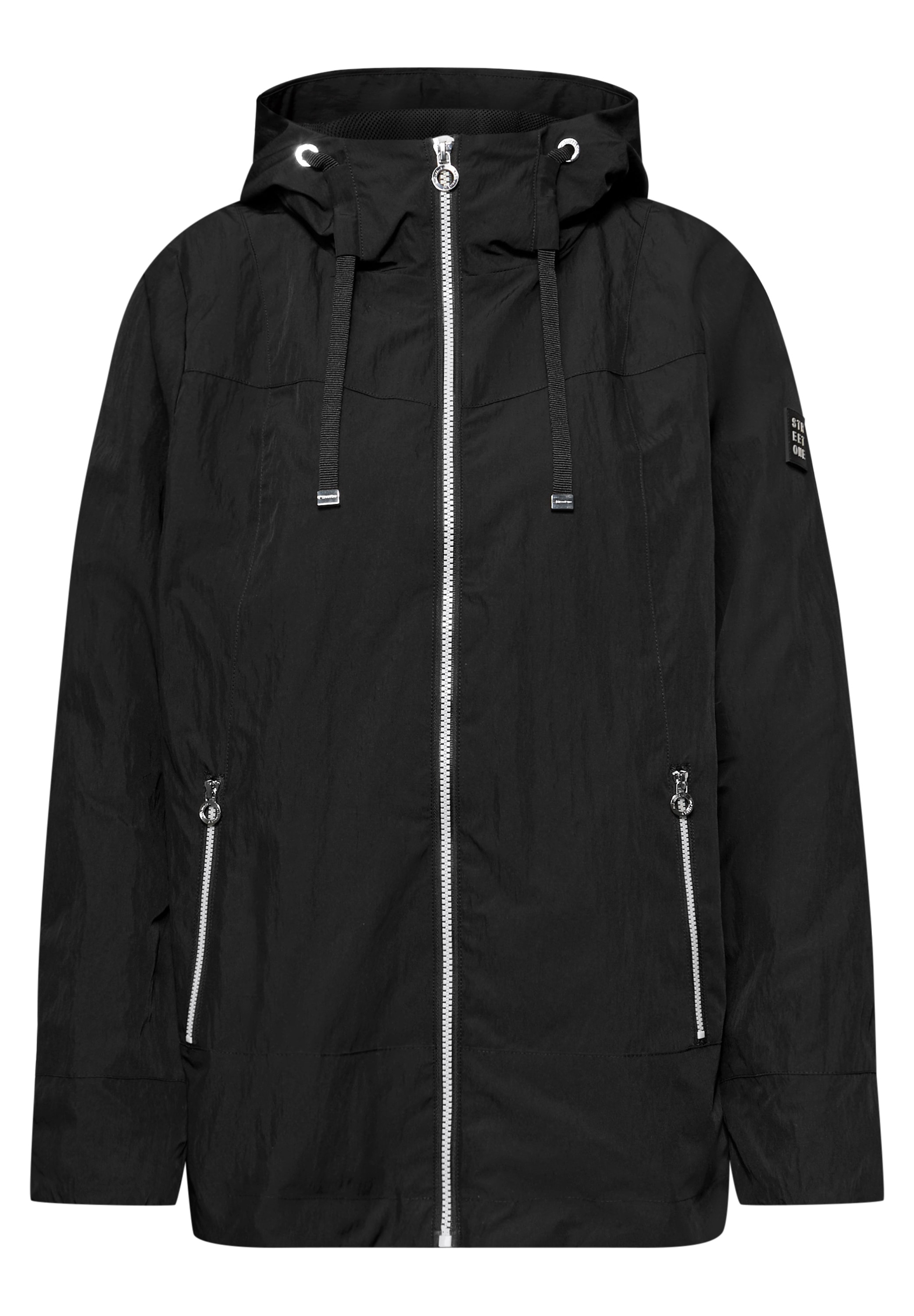 STREET ONE Windbreaker mit Kapuze mit Kapuze mit Tunnelzugband