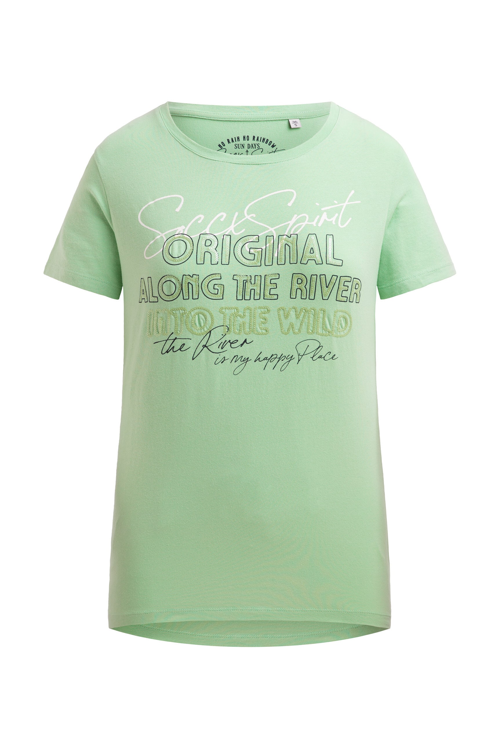 SOCCX Rundhalsshirt mit Baumwolle