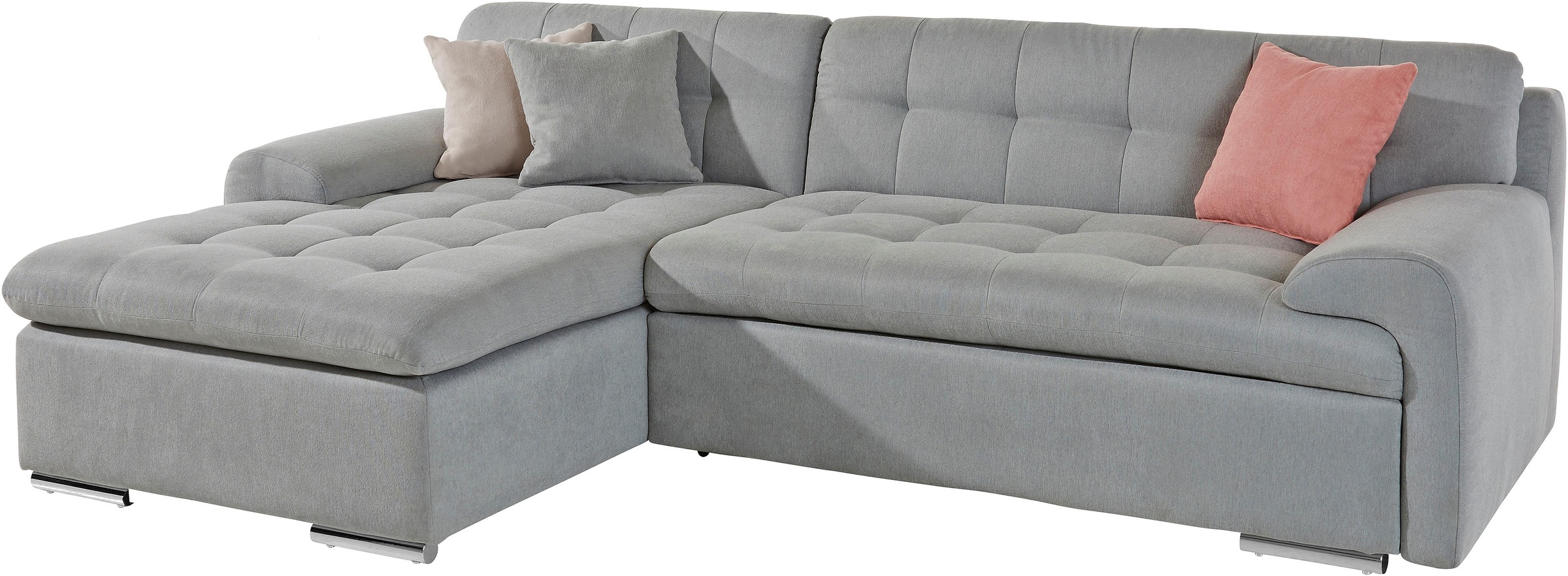 TRENDMANUFAKTUR Ecksofa »Rave 3, L-Form«, wahlweise mit Bettfunktion