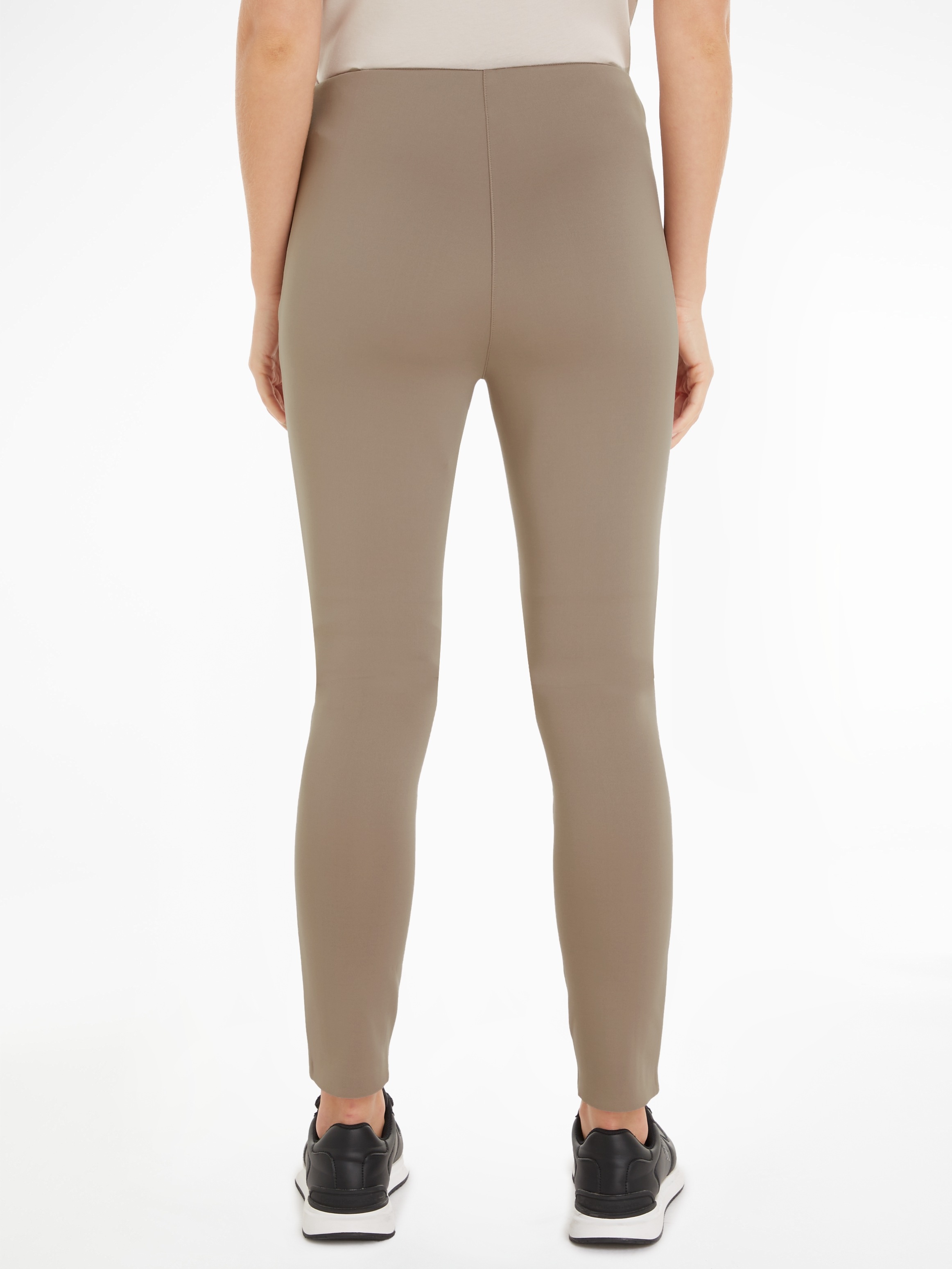 Calvin Klein Leggings »TECHNICAL KNIT LEGGING«, mit Reißverschluss am Beinabschluss