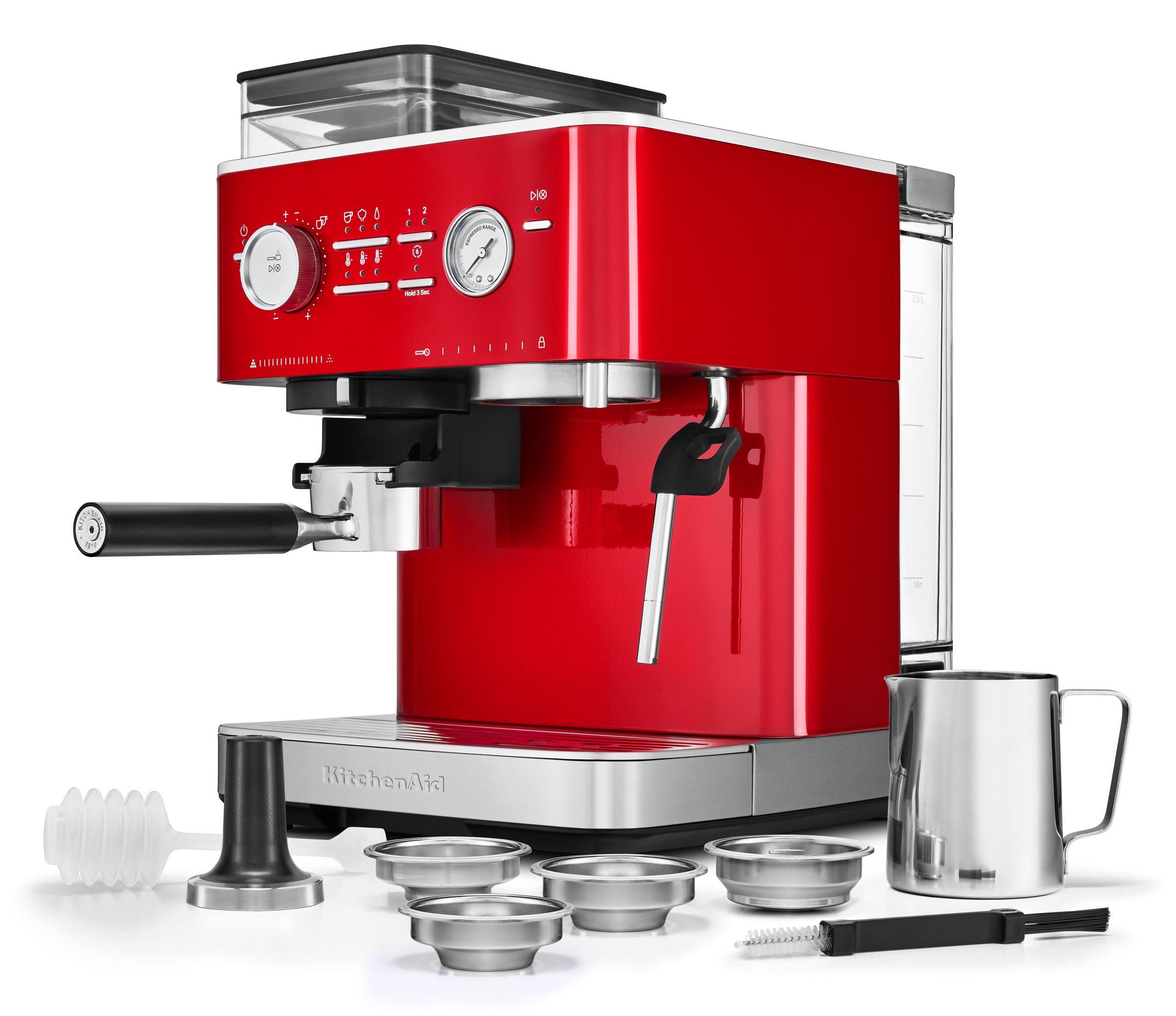 KitchenAid Espressomaschine "5KES6551EBK" Siebträger mit Mühle günstig online kaufen
