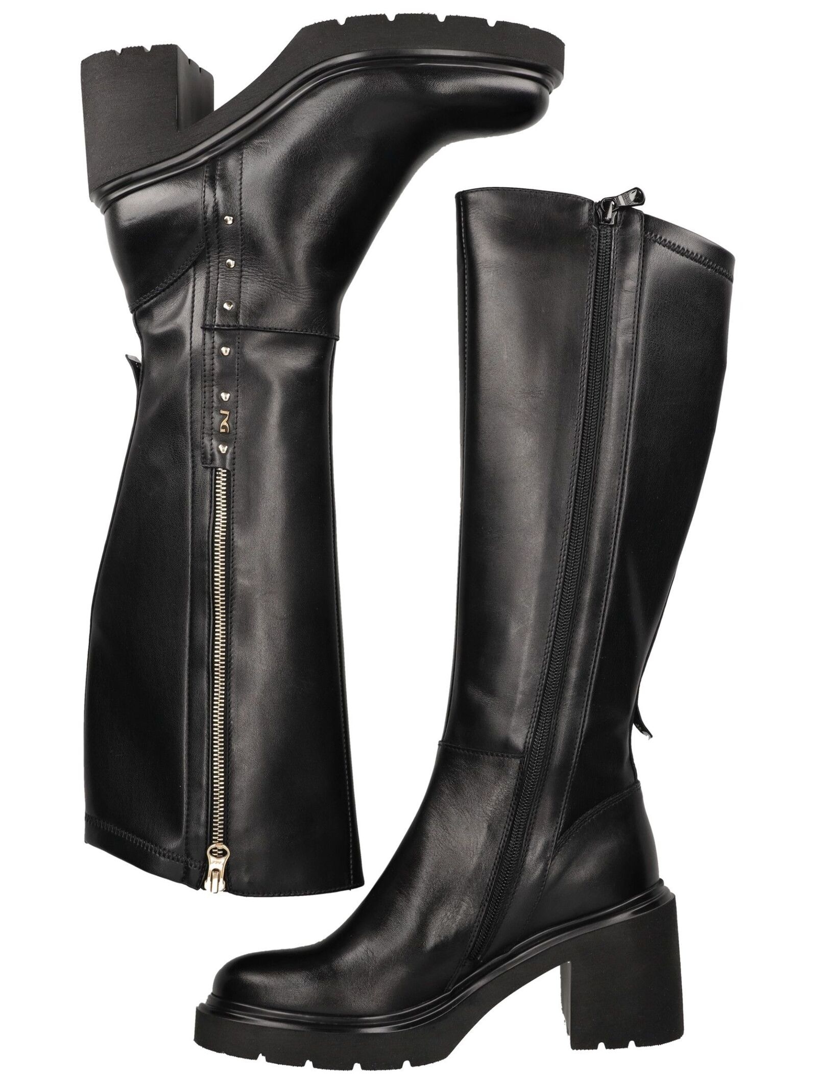 Nero Giardini High-Heel-Stiefel »Nero Giardini Stiefel Lederimitat«