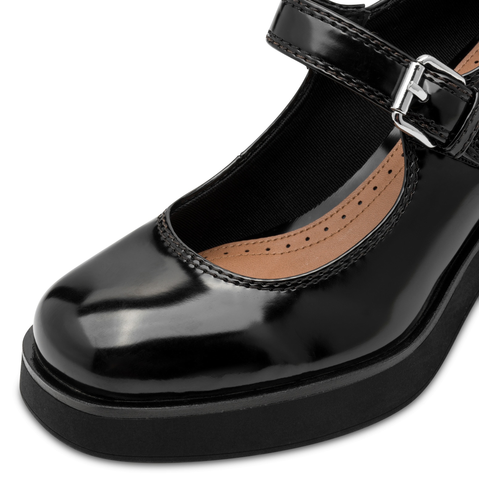 Tamaris Spangenpumps, Blockabsatz, Partyschuh, Pumps in veganer Verarbeitung