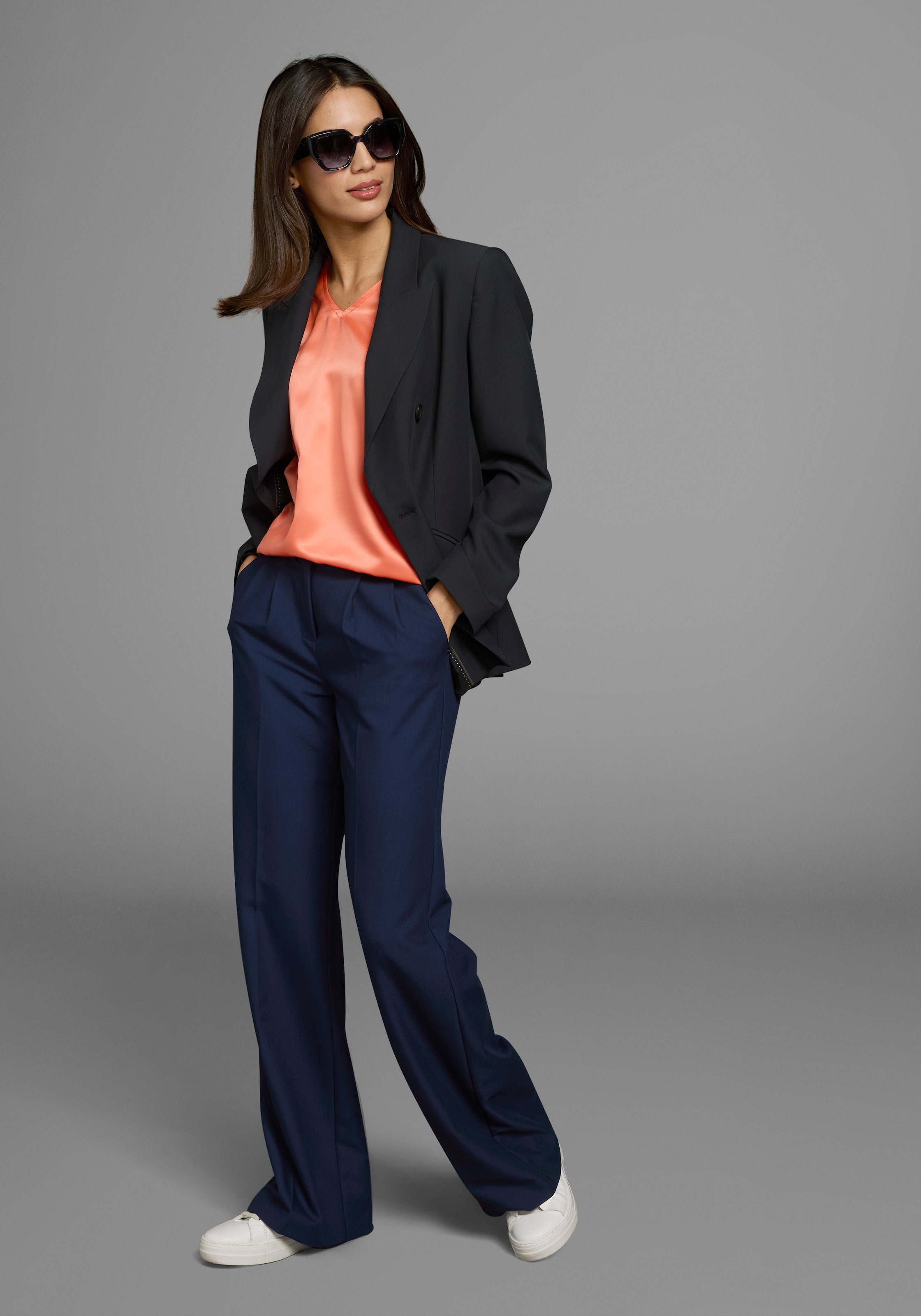 HECHTER PARIS Shirtbluse, mit Sitzendetail