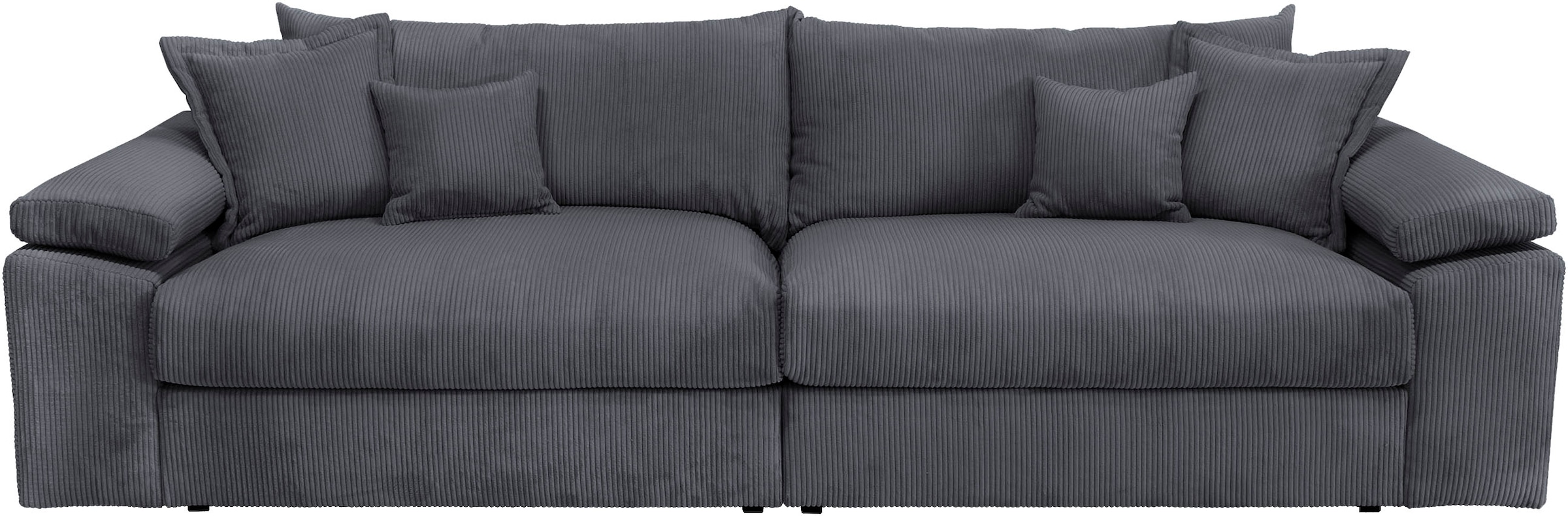 Home affaire Big-Sofa »Soft&Cosy XXL«, Mega Sofa, in Cord, inklusive Kissen