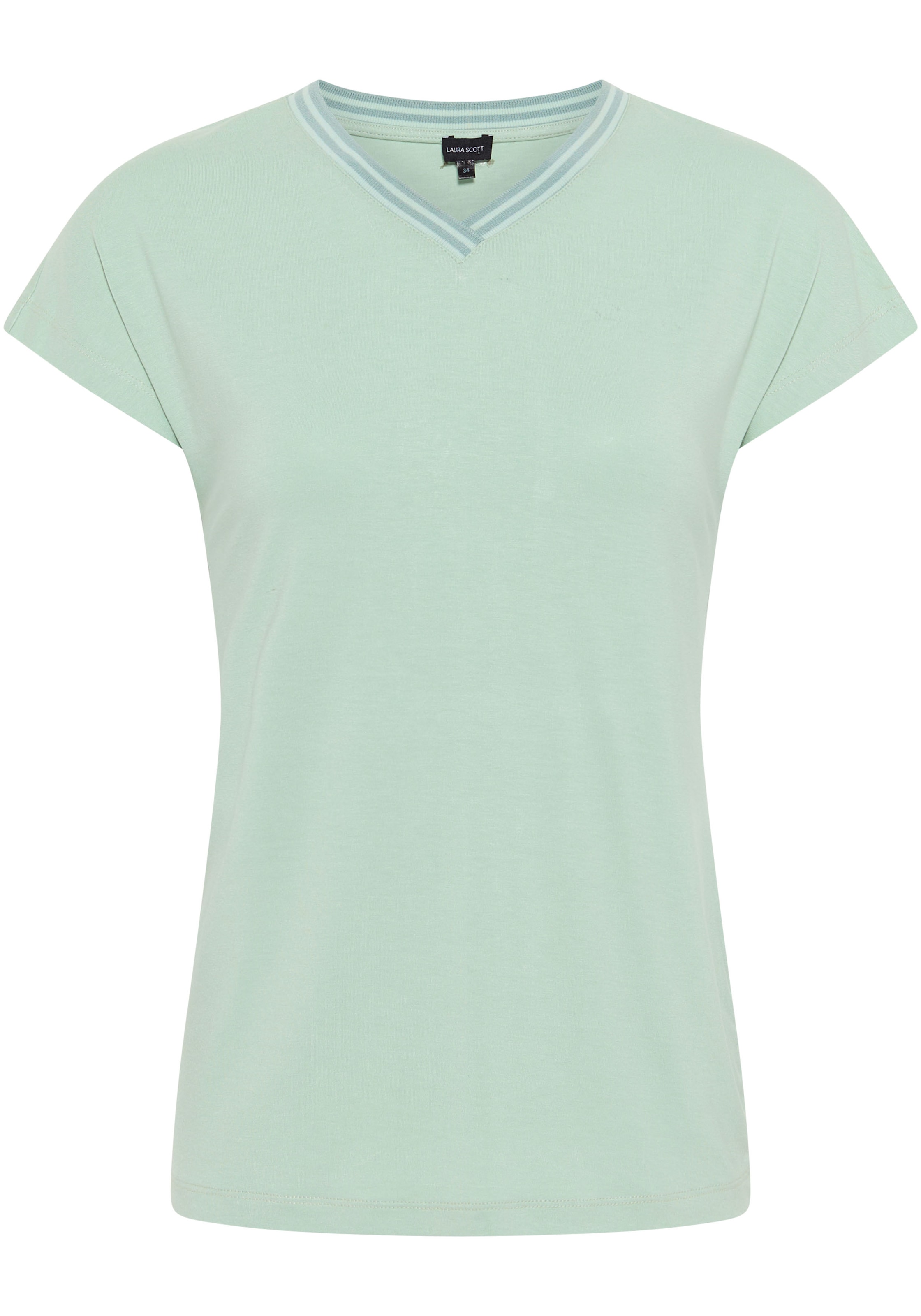 Laura Scott T-Shirt, mit sportlichem V-Ausschnitt