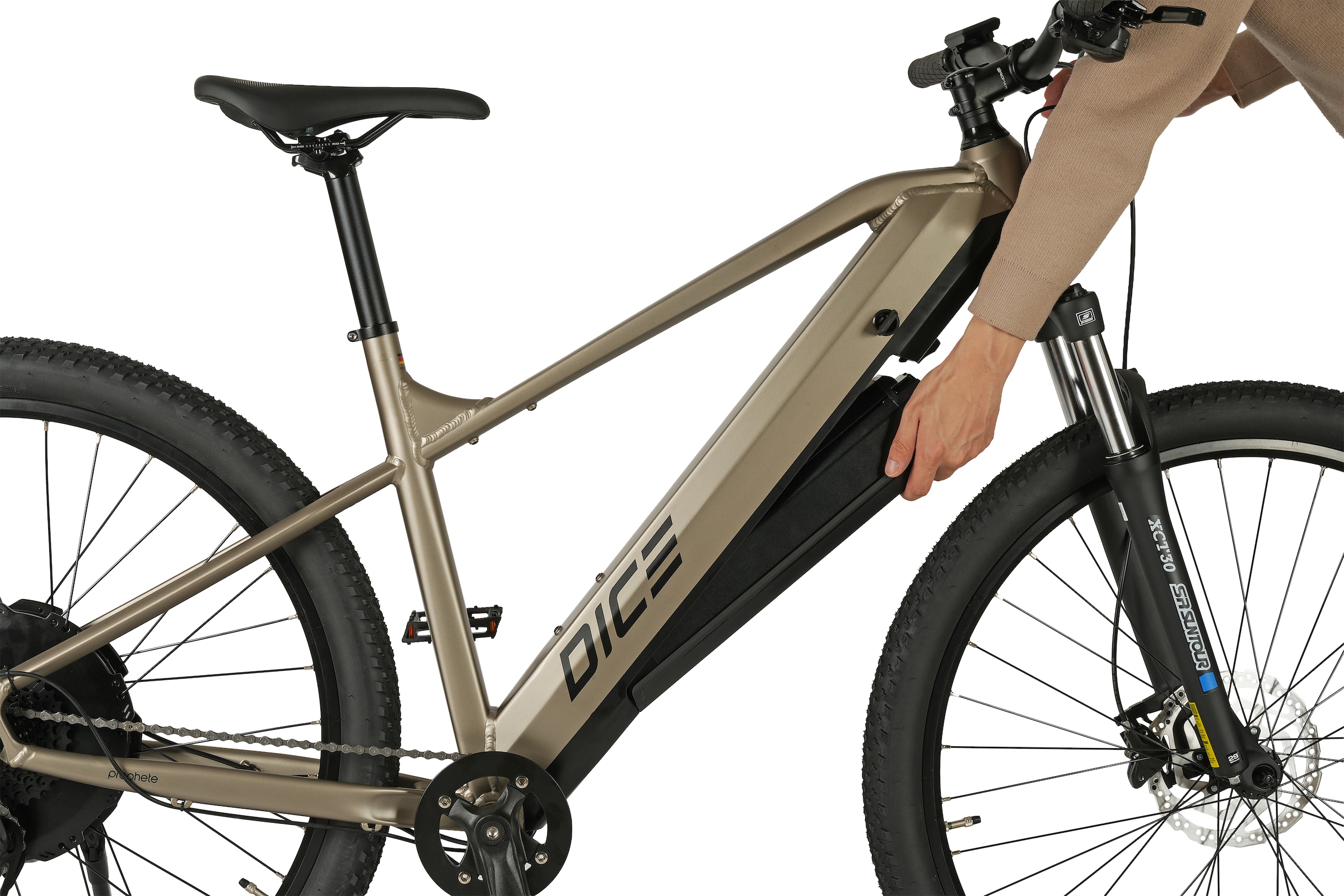 Prophete »Dice 2.8« 8 Gang Shimano Alivio Schaltwerk Kettenschaltung Heckmotor 250 W