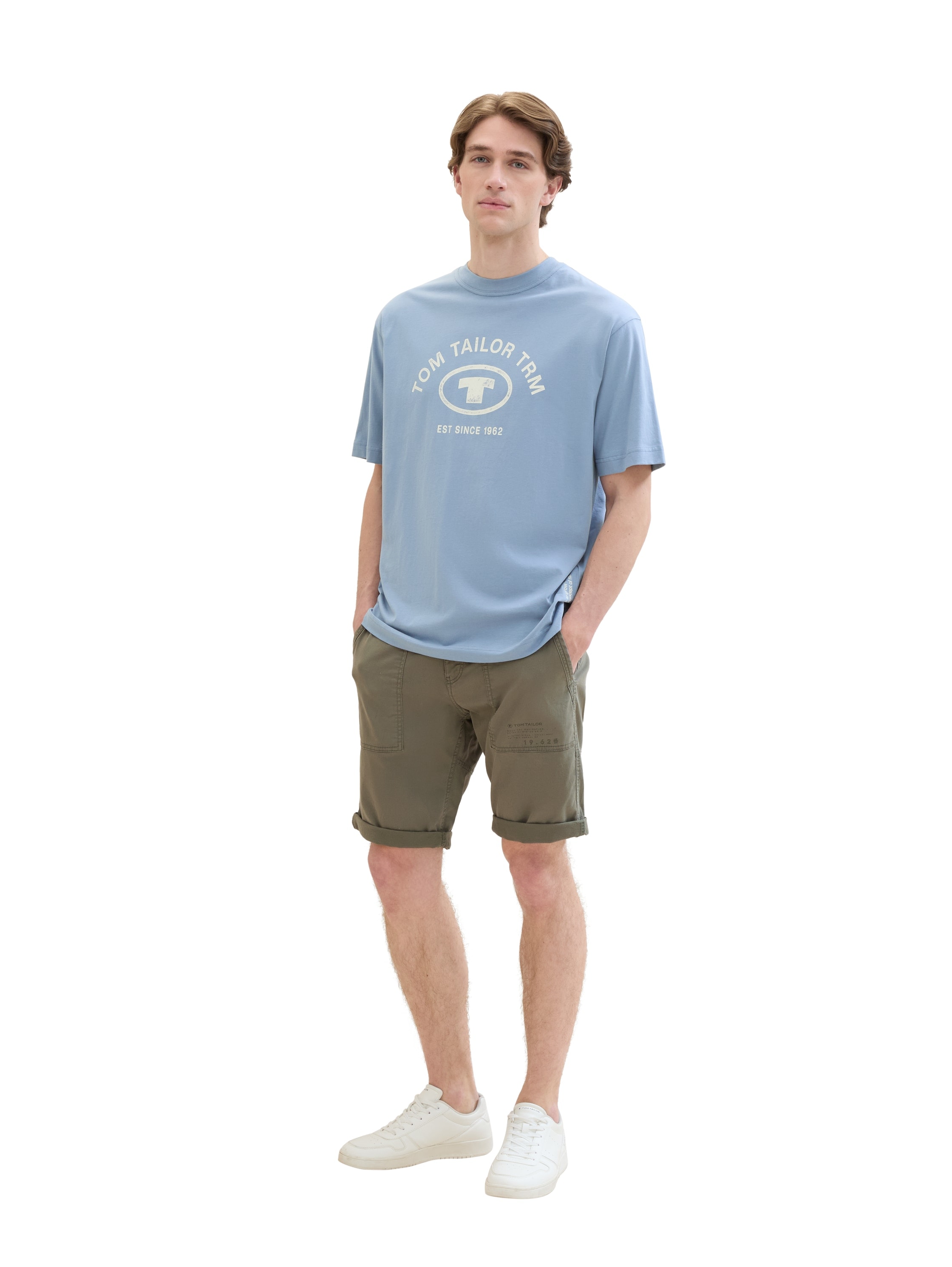TOM TAILOR Bermudas, mit Utility Details