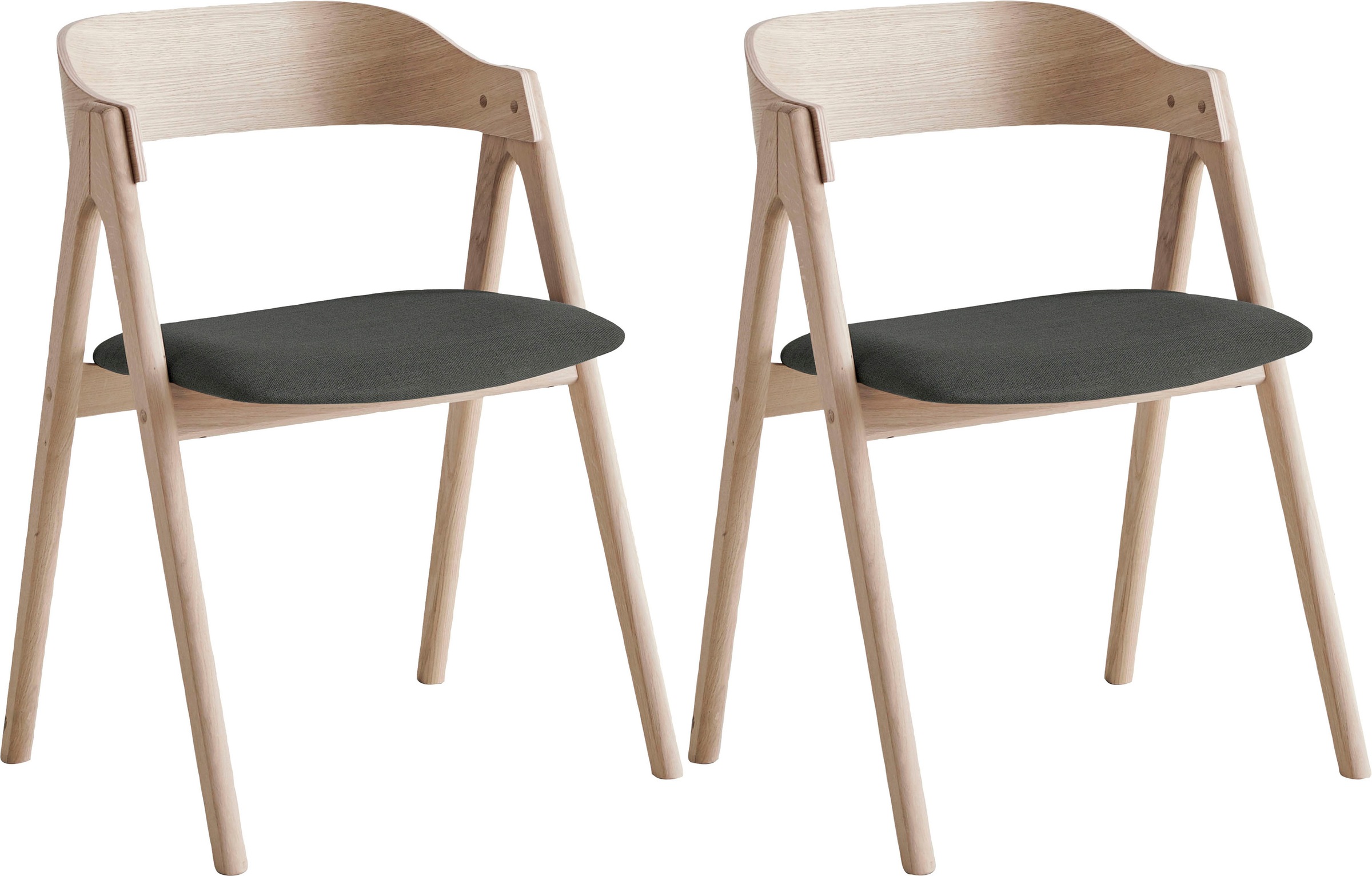 Hammel Furniture Holzstuhl "Findahl by Hammel Mette" (Set) 2 Stk. Massivhol günstig online kaufen