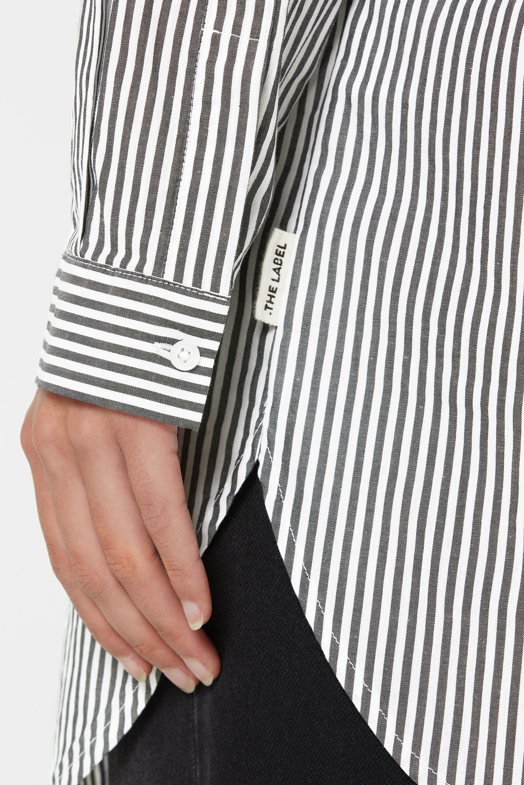 SENSES.THE LABEL Langarmbluse mit Rückenpasse