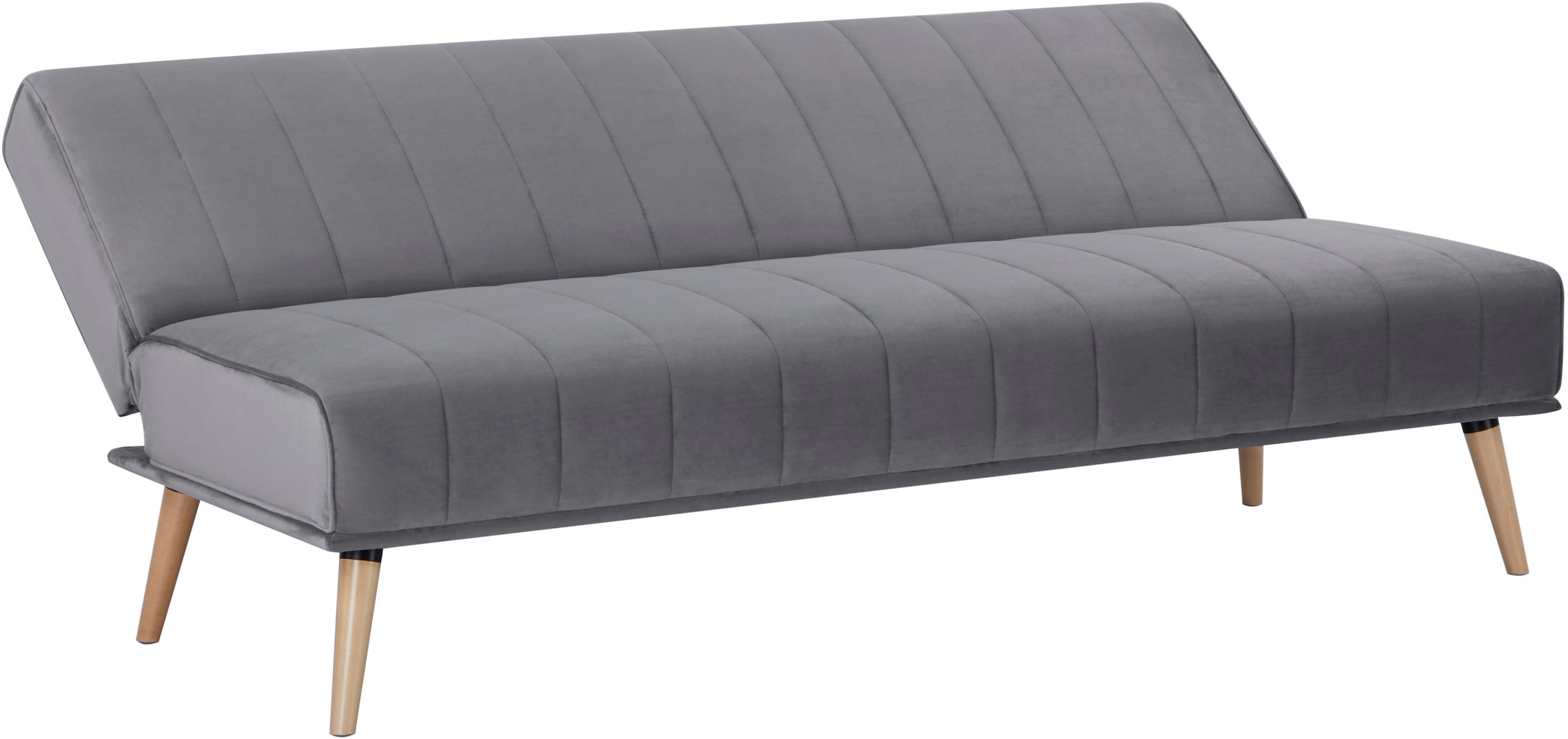 INOSIGN Schlafsofa »LUMINARA Gästesofa, Bettsofa, Couch mit Schlaffunktion, Loungesofa«, durch verstellbare Rückenlehne u. Bettfunktion, Webstoff-Bezug