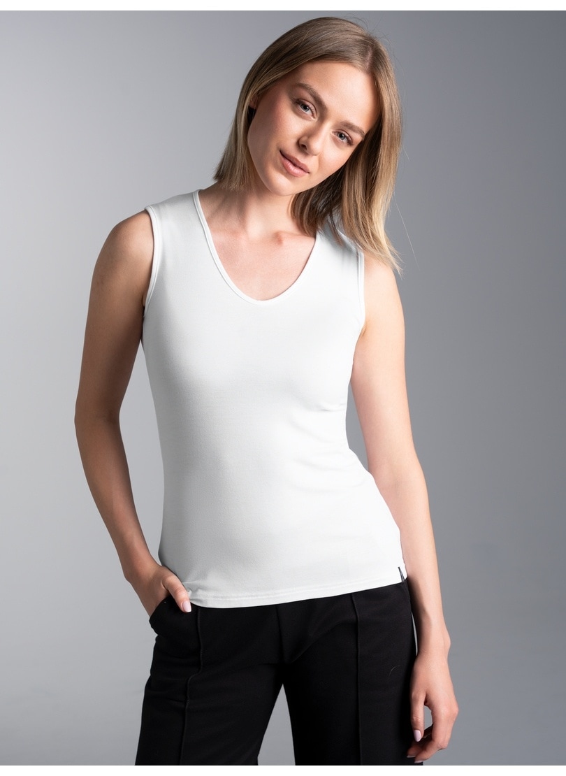 Trigema Tanktop »TRIGEMA Trägershirt aus Viskose« 1 Stk.