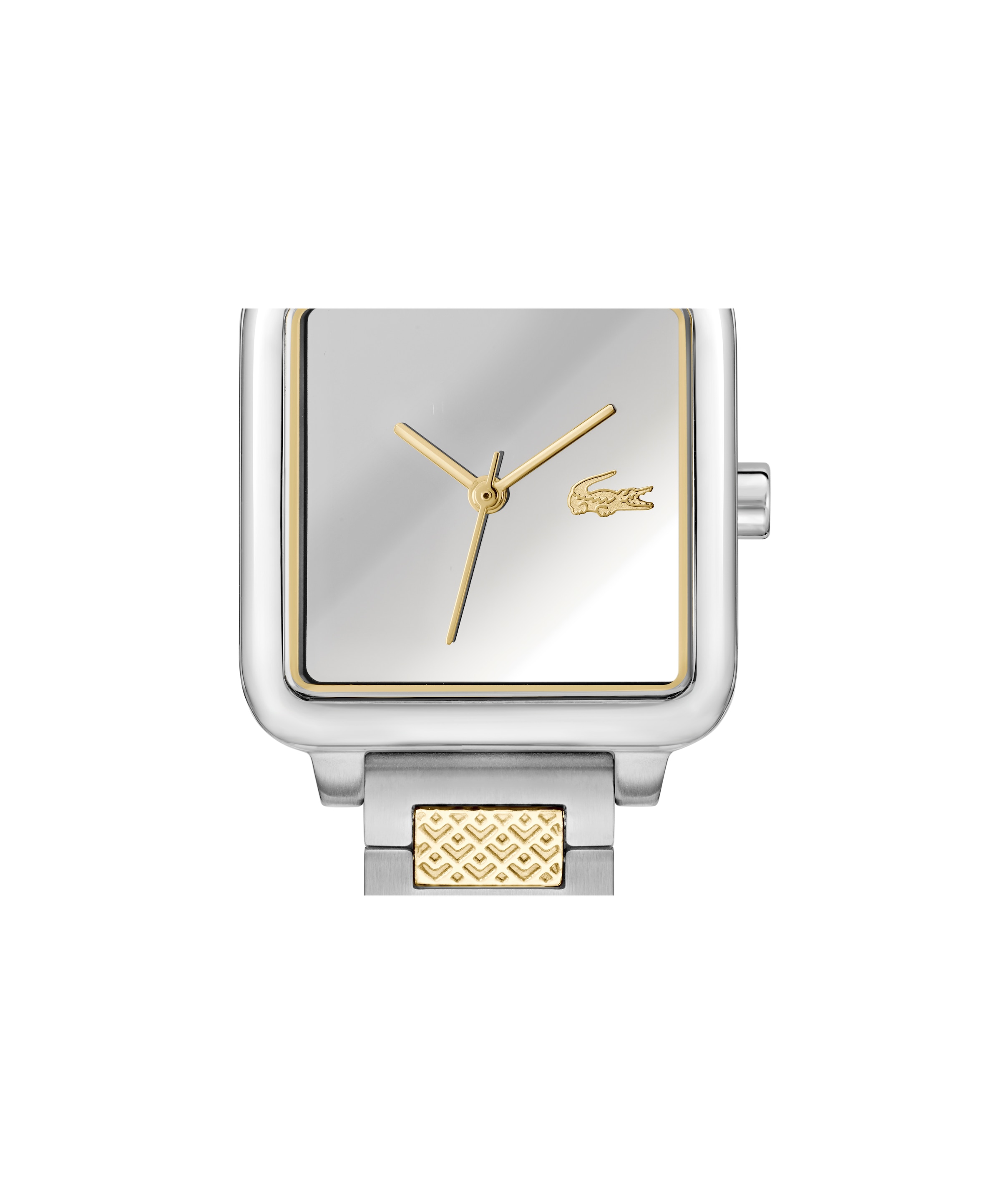 Lacoste Quarzuhr »LACOSTE.12.12 LEAP« Armbanduhr, Damenuhr, Edelstahlarmband, analog