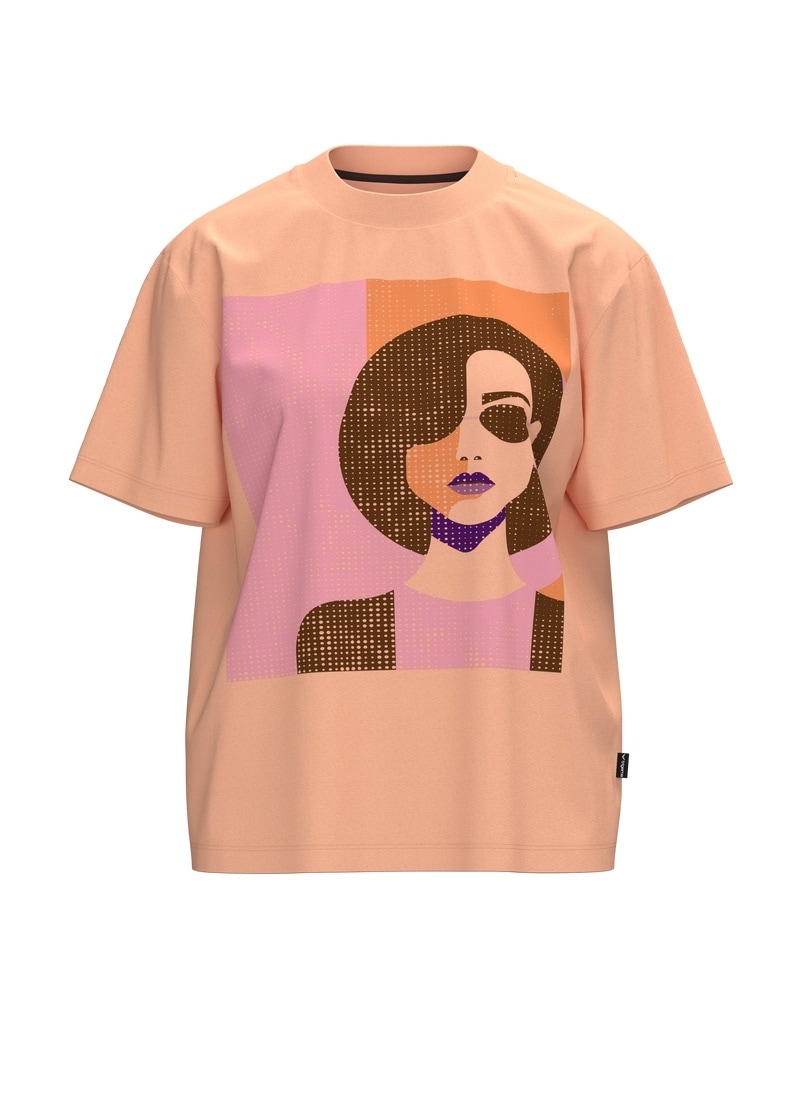 Trigema T-Shirt »TRIGEMA T-Shirt mit grafischem Motiv« 1