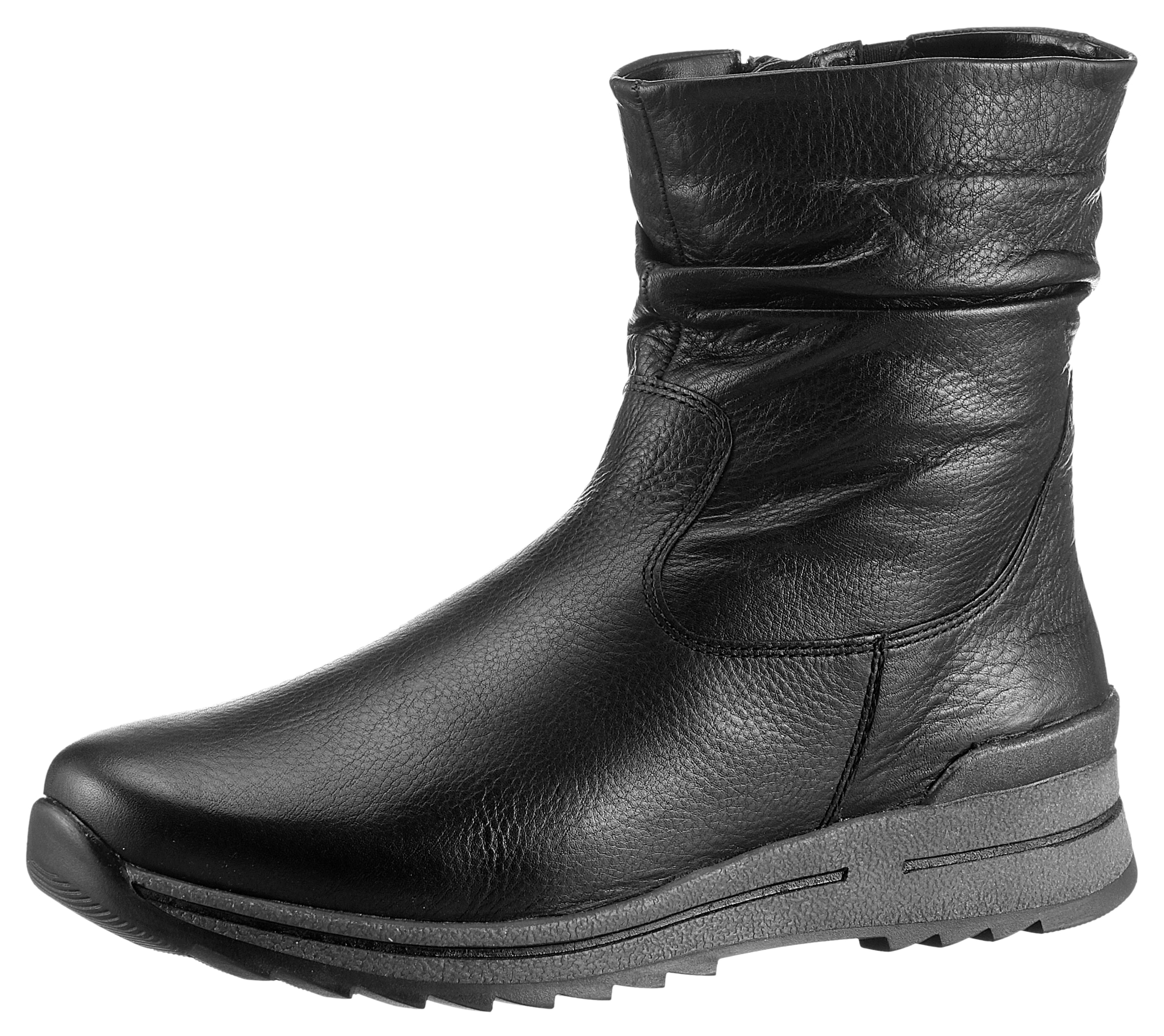 Schlupfboots »OSAKA«, Stiefelette, Keilabsatz, Casual-Boots in Komfortweite H = sehr weit