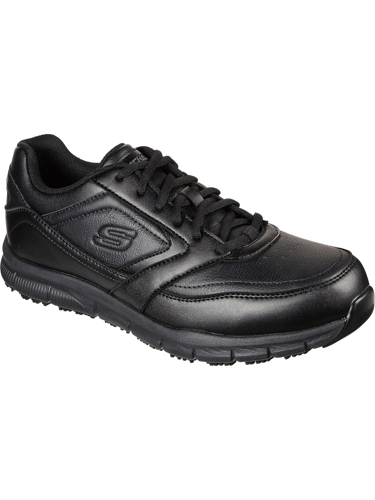 SKECHERS Berufsschuh "Berufsschuhe 77156EC-BLK Skechers Nampa", 47,5, schwarz, Schuhe