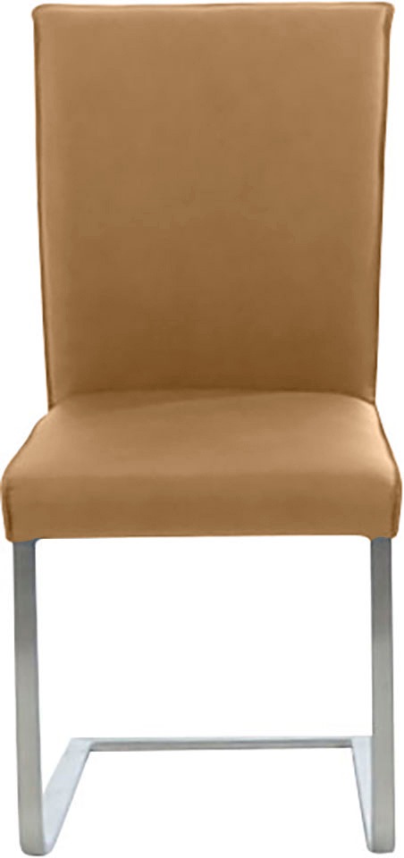 K+W Komfort & Wohnen Freischwinger "Santos III" () mit Sattlernaht, Gestell günstig online kaufen