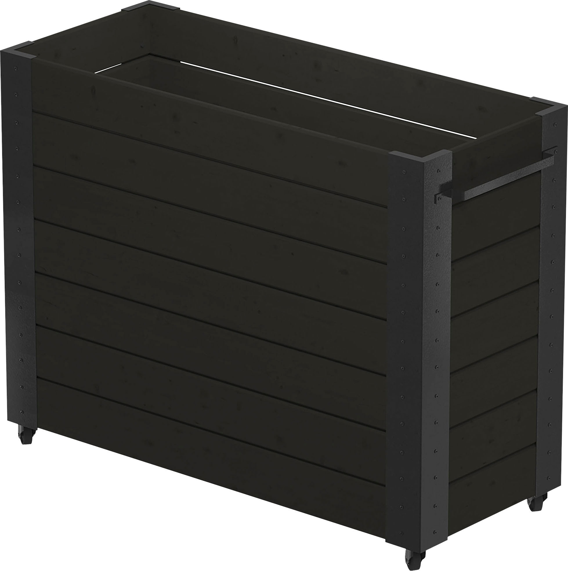 PLUS Blumenkasten "Cubic", BxTxH: 50x120x95 cm günstig online kaufen