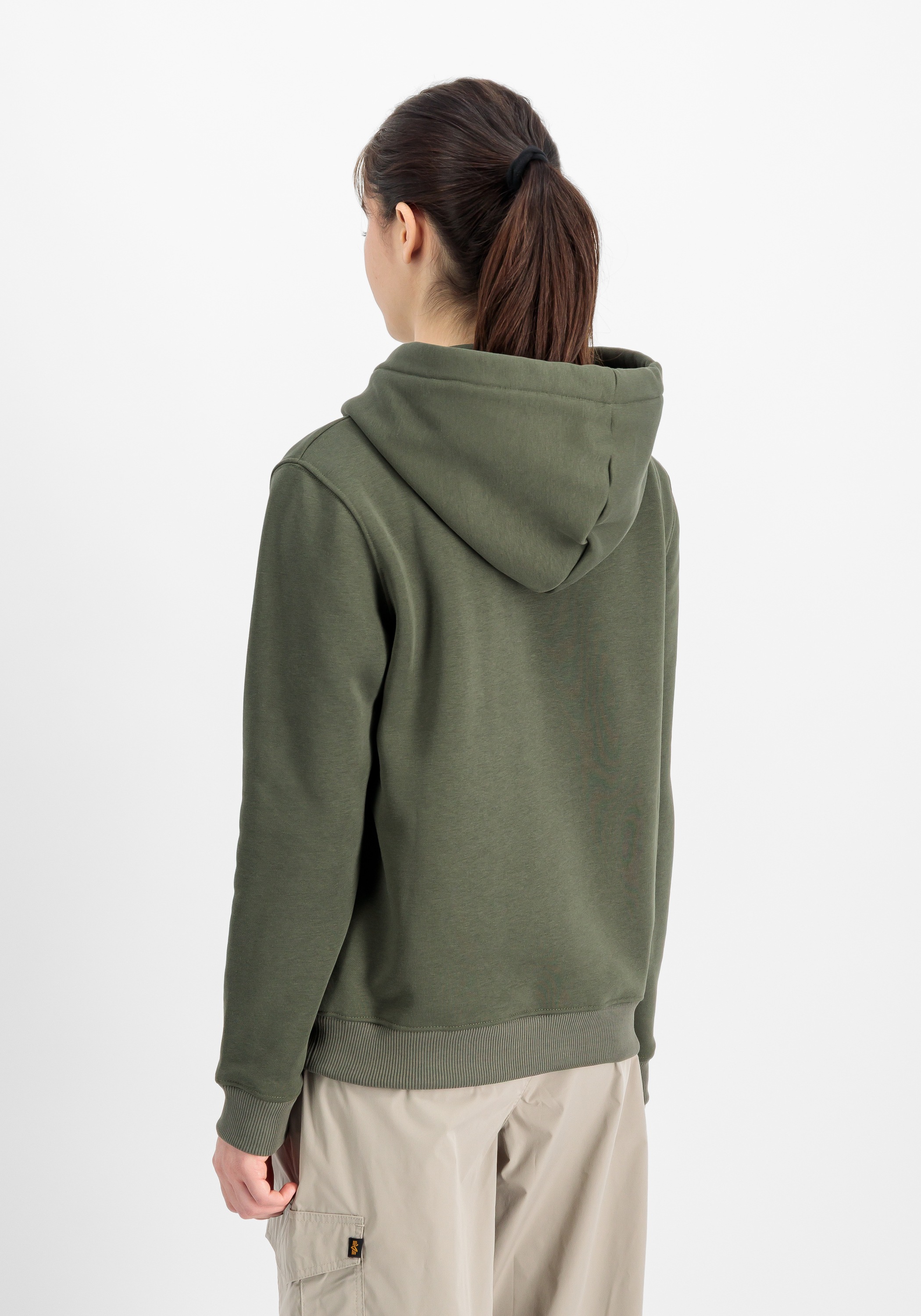 Alpha Industries Kapuzensweatshirt »Basic Hoodie BL Mirror Leo W«
