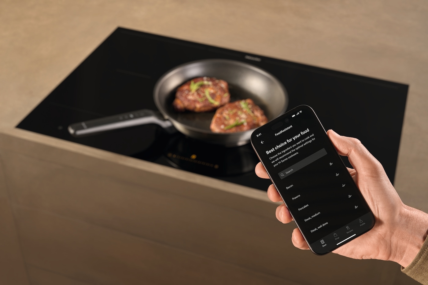 Miele Bratpfanne »KMBP 8528 M Sense Bratpfanne mit Beschichtung 28 cm«