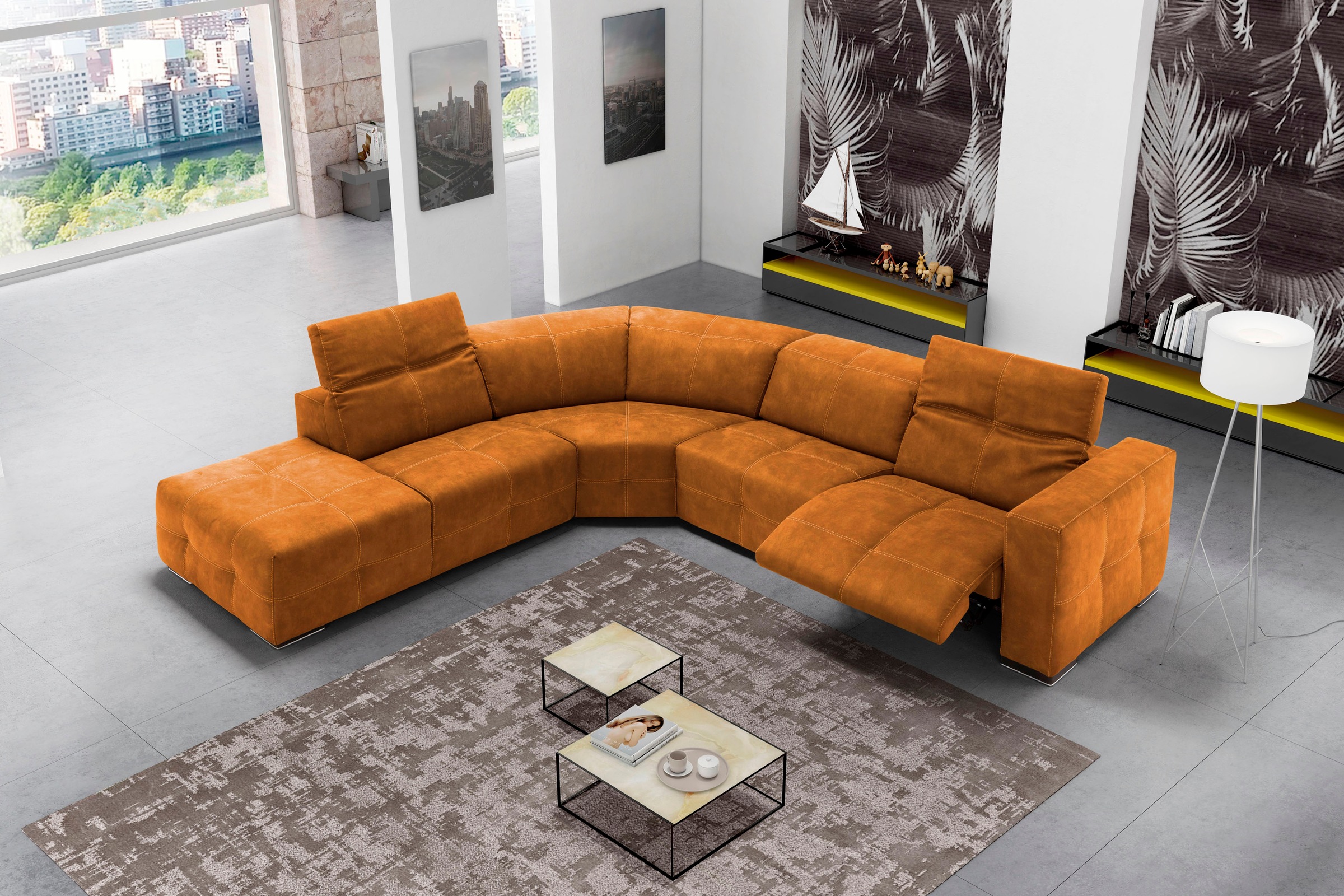 Egoitaliano Ecksofa "Sauvanne, Designsofa der Extraklasse, elegant und bequ günstig online kaufen