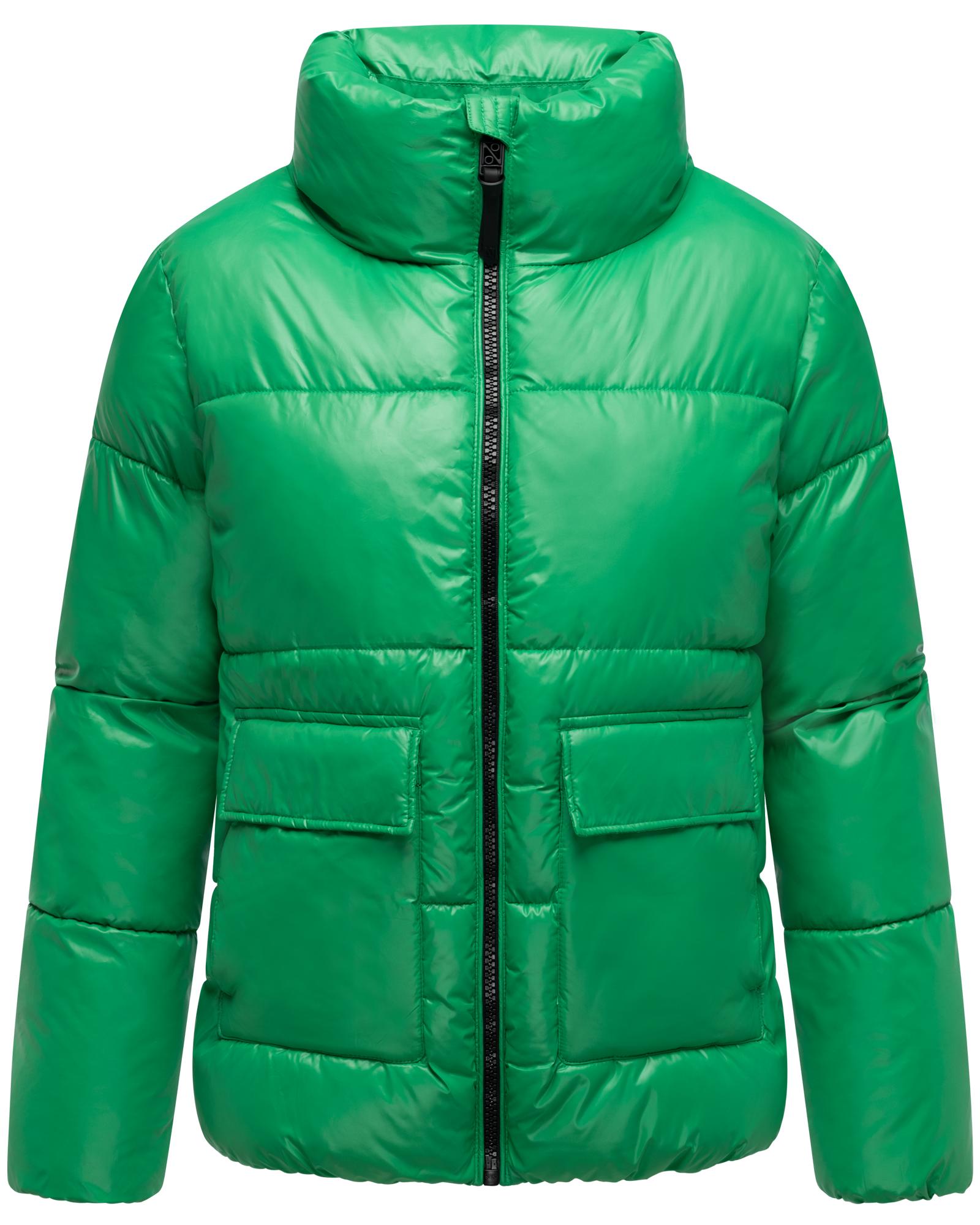 Navahoo Kurzjacke "Eispracht 14" ohne Kapuze Kurze gesteppte Damen Winterjacke