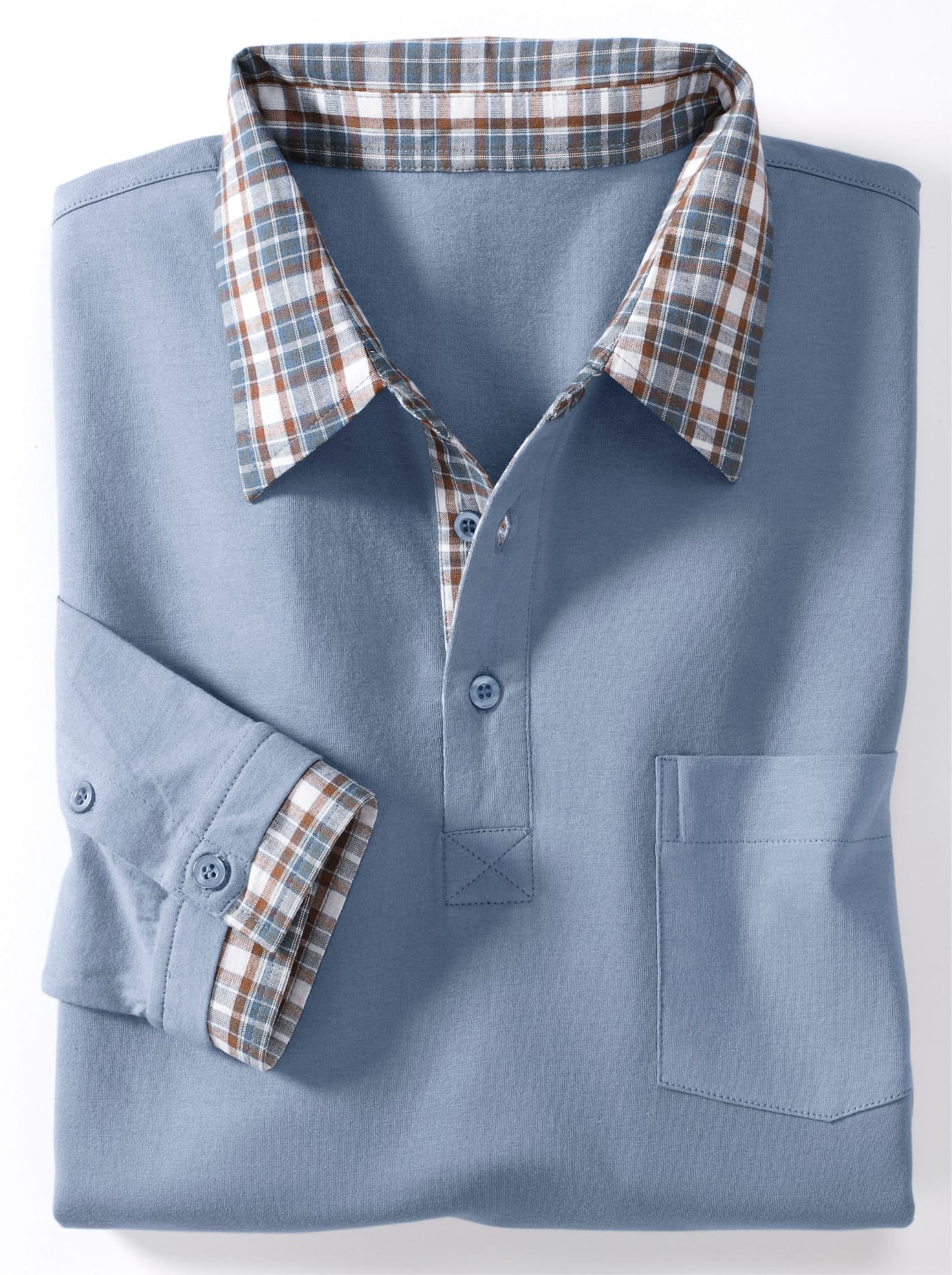 Classic Langarm-Poloshirt "Poloshirt", 1 Stk. günstig online kaufen