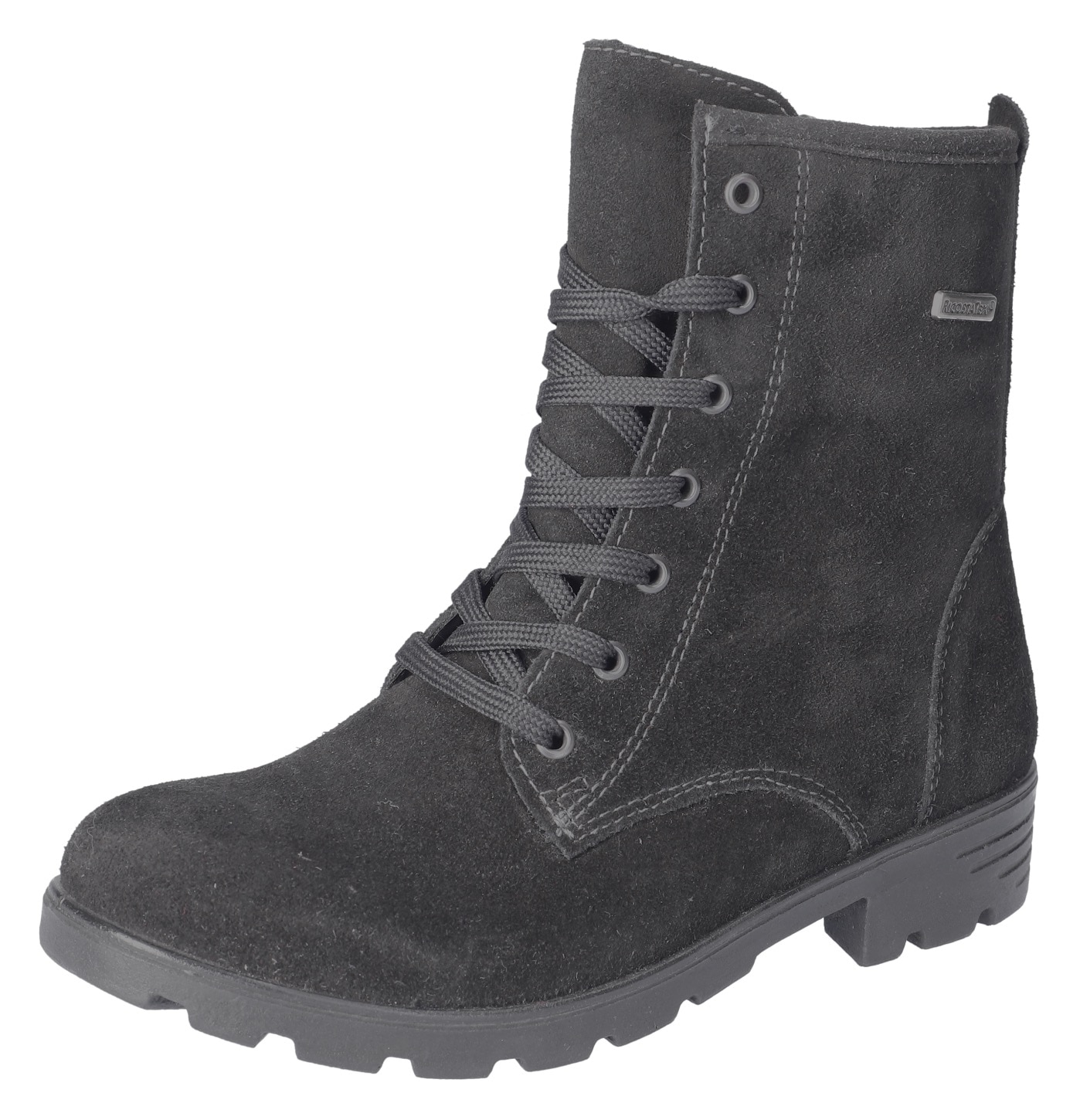 Ricosta Schnürstiefel "Disera WMS: normal", Bikerboots, Winterstiefel, Boots mit Blockabsatz