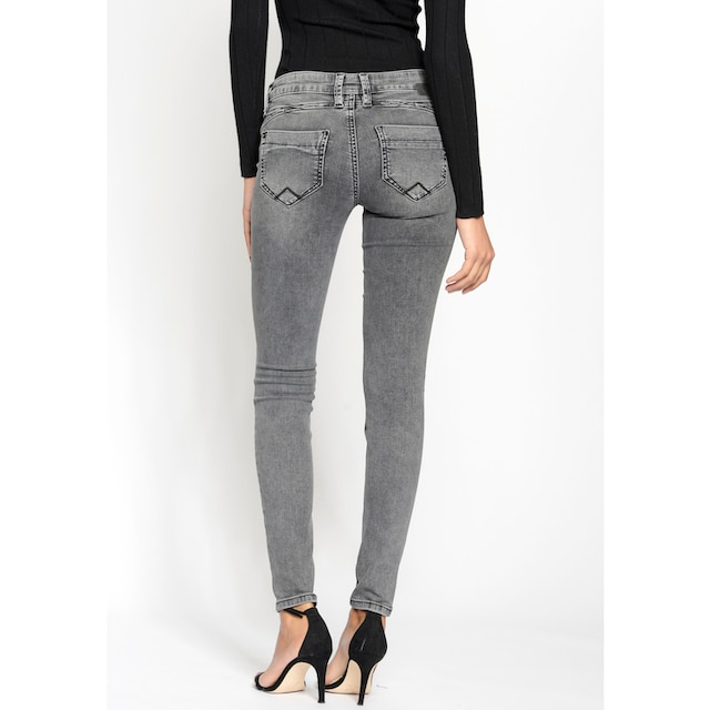 GANG Skinny-fit-Jeans »94Nikita«, mit Zipper-Detail an der Coinpocket für  bestellen | BAUR