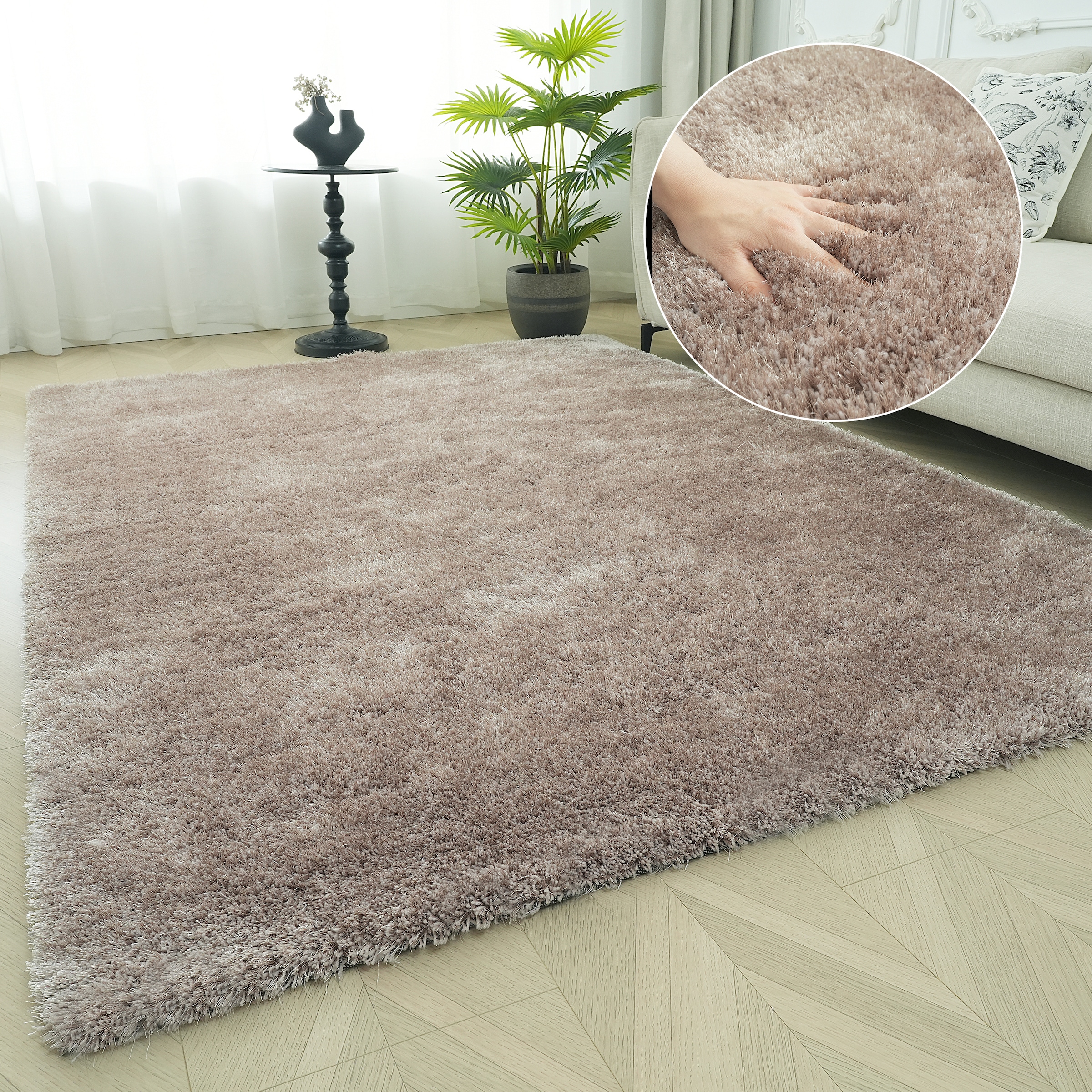 Bruno Banani "Dana Teppich, besonders weich und kuschelig, Kundenliebling" günstig online kaufen