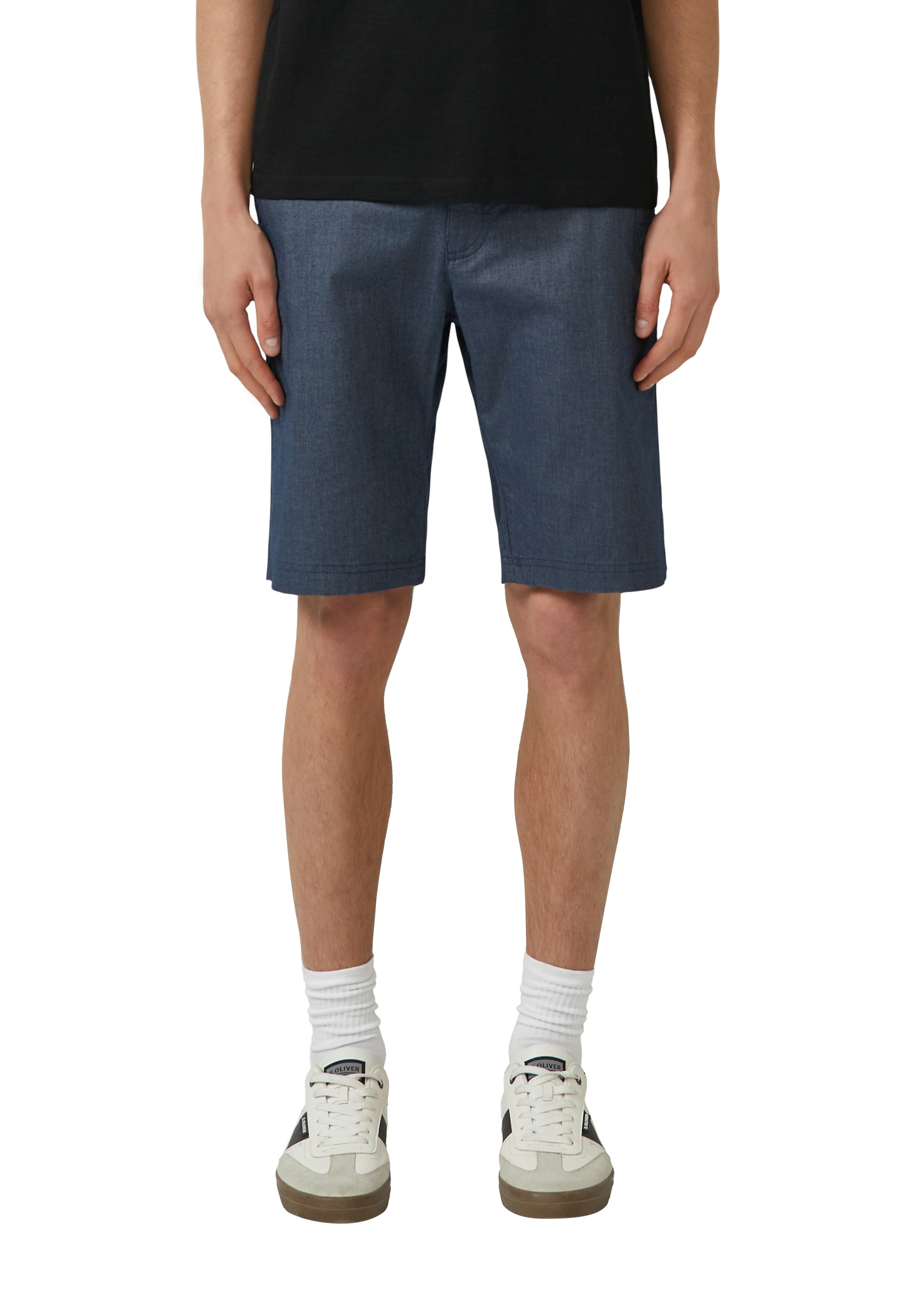 s.Oliver Bermudas "PHOENIX" Kontrastkordel, Regular Fit günstig online kaufen