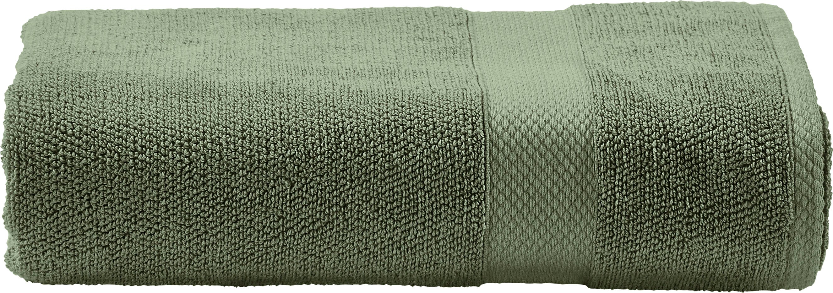 done. Badetücher "Deluxe" 1-tlg., Uni Farben, aus hochwertigem Zwirnfrottier