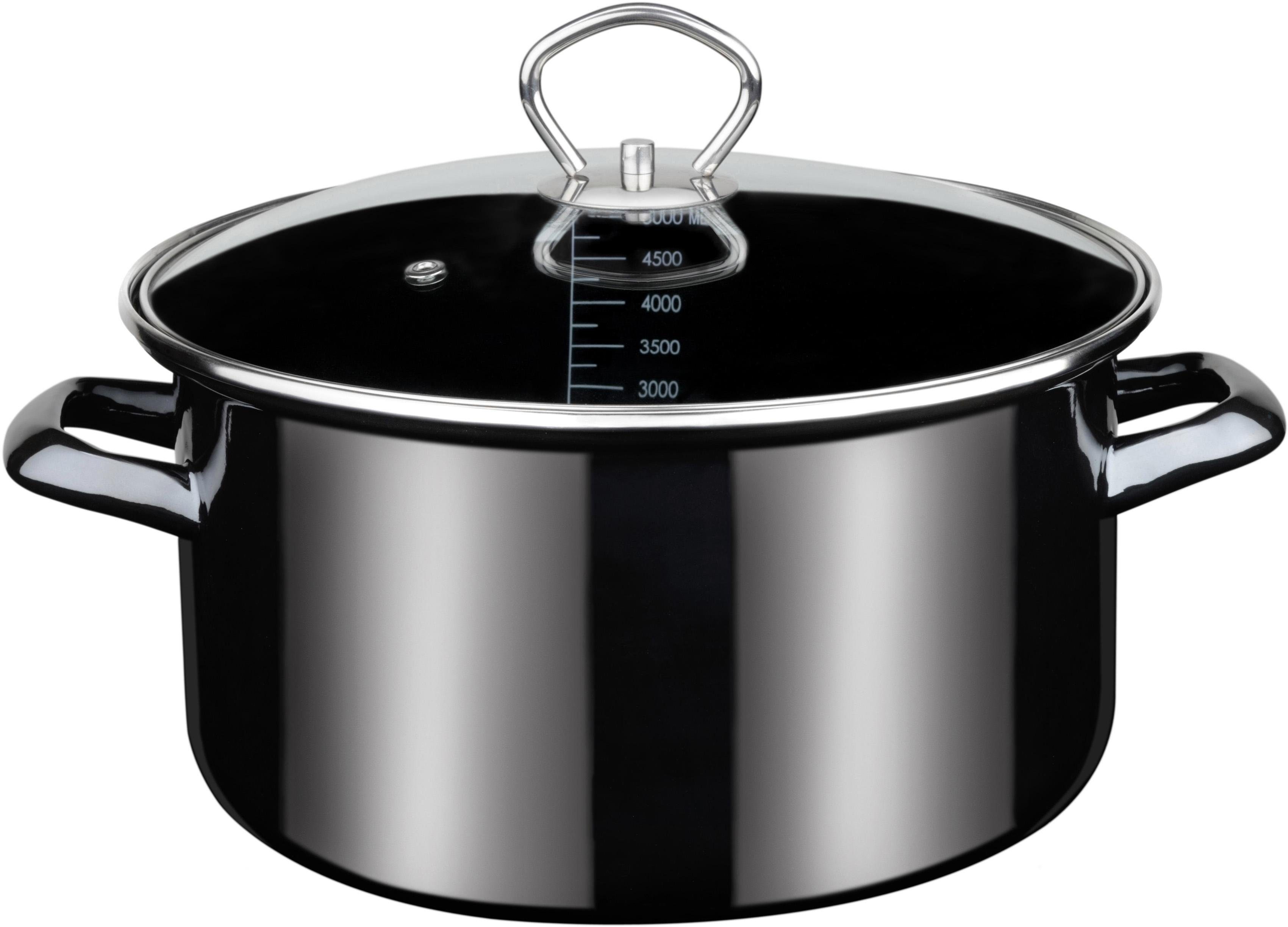 GSW 1100000002199 "Profi-Black-Star" 1 Stk. tlg. Stahl-Emaille