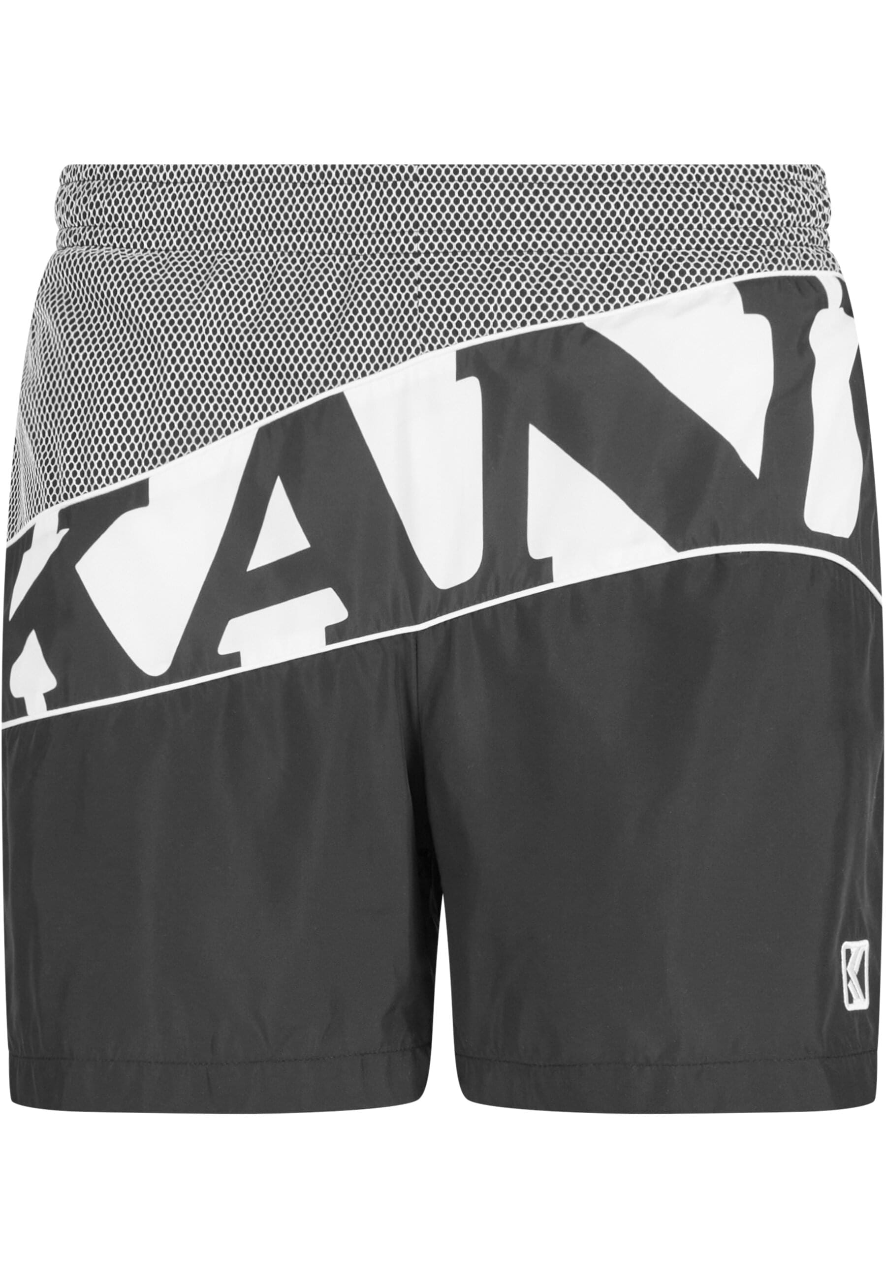 Karl Kani Shorts "Karl Kani Herren KM242-014-2 Wavy Retro Black Trackshorts günstig online kaufen