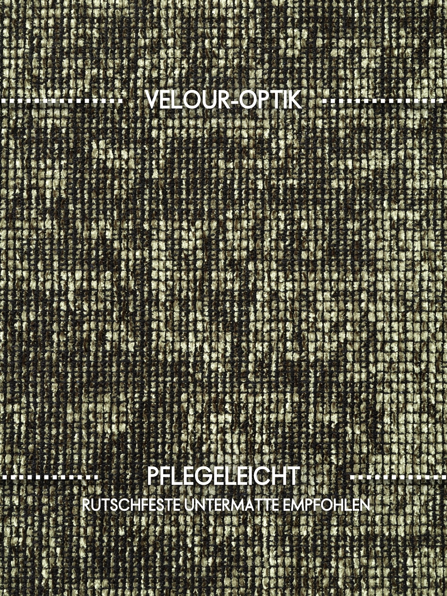 ELLE DECORATION Teppich »Prisma« rund 5 mm Höhe Glanz-Effekt, Karo Design, Kachel-Optik, Wohnzimmer, Schlafzimmer,Flur