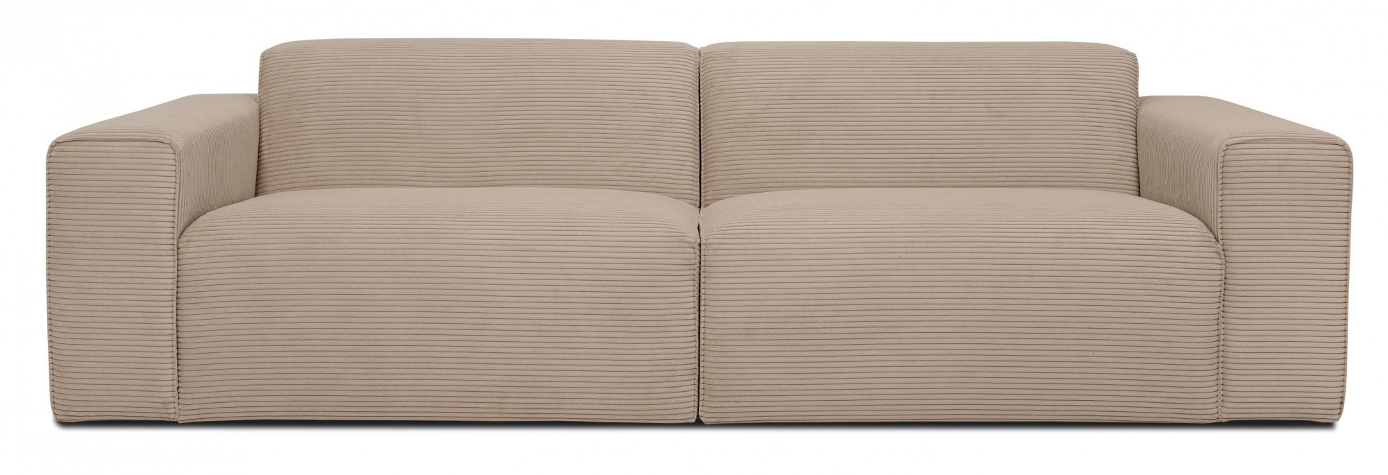 OTTO home 3-Sitzer "Clayton Breite 248 cm" in einem trendigen Cord-Bezug, v günstig online kaufen