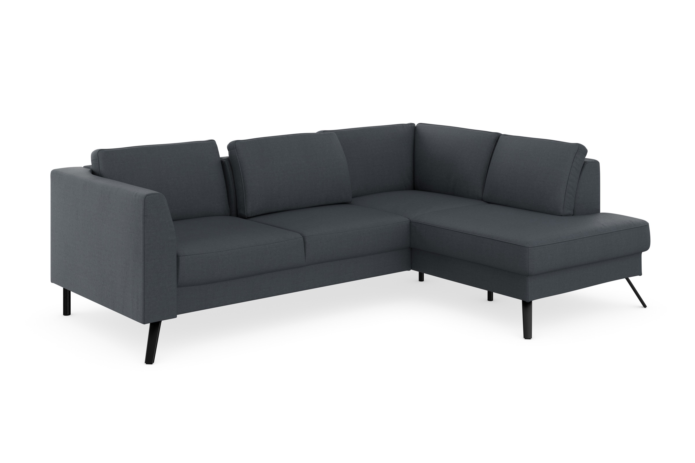 sit&more Ecksofa »Lindholm L-Form«, mit Sitztiefenverstellung und Federkern