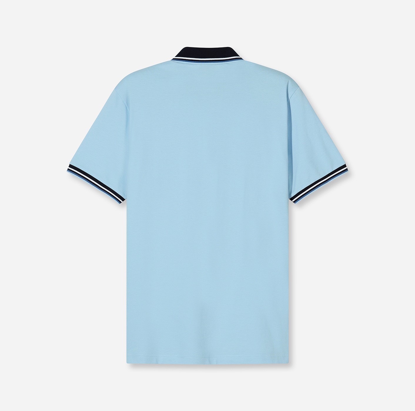 OLYMP Poloshirt »Casual« farbliche Kontrast-Details