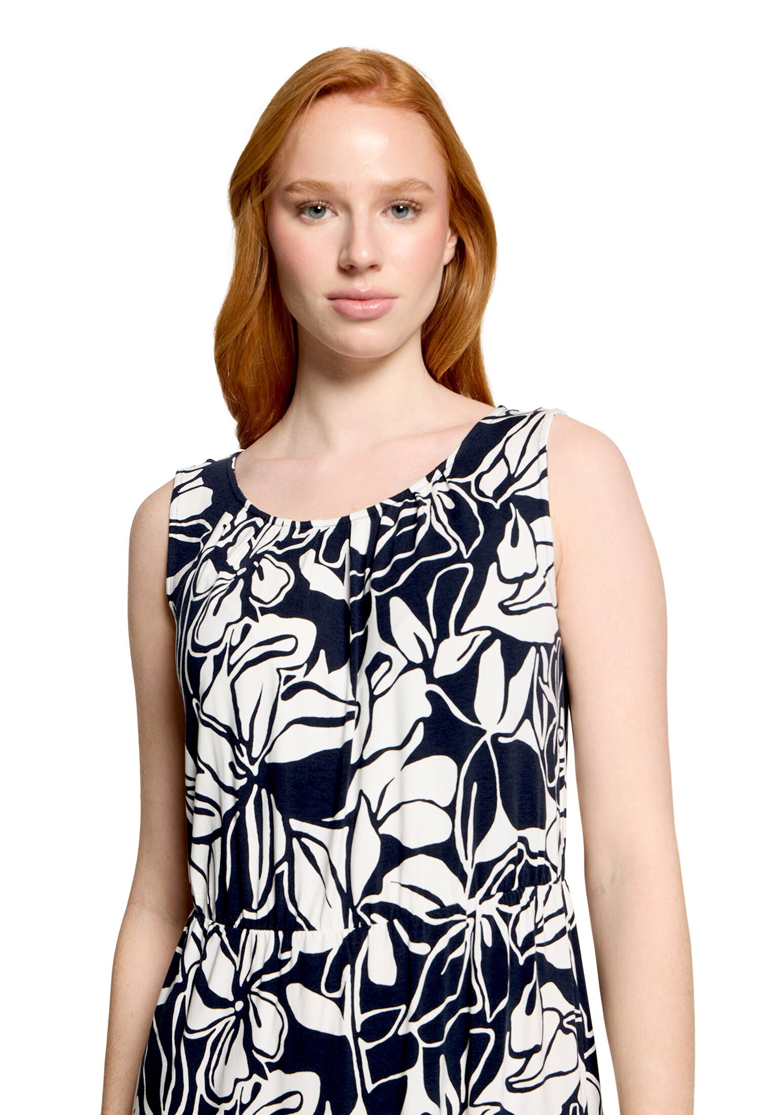 Betty Barclay Sommerkleid »Damen mit Rundhalsausschnitt« Ohne Tasche