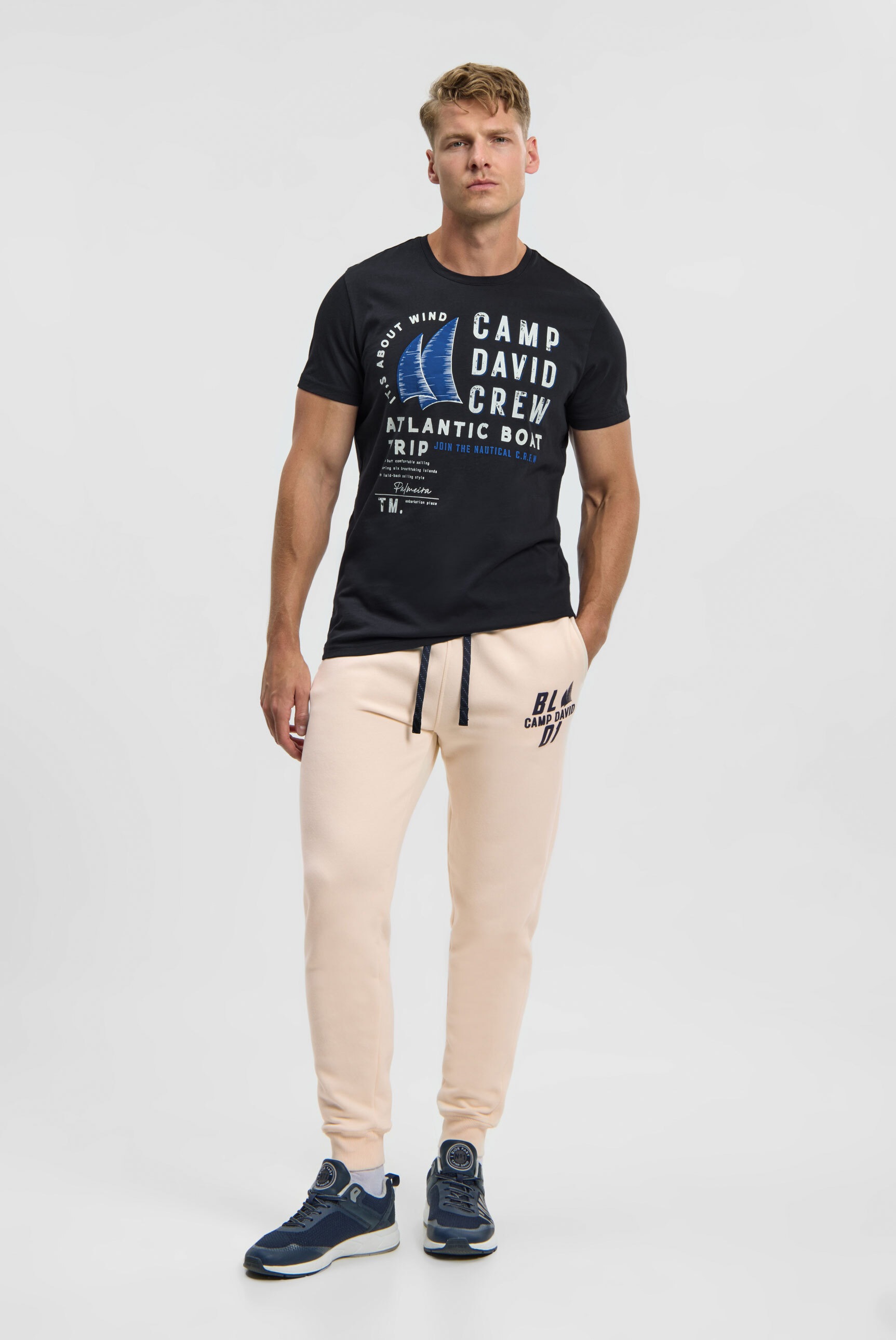 Thumbnail - CAMP DAVID Sporthose mit Elastikbund und Kordel