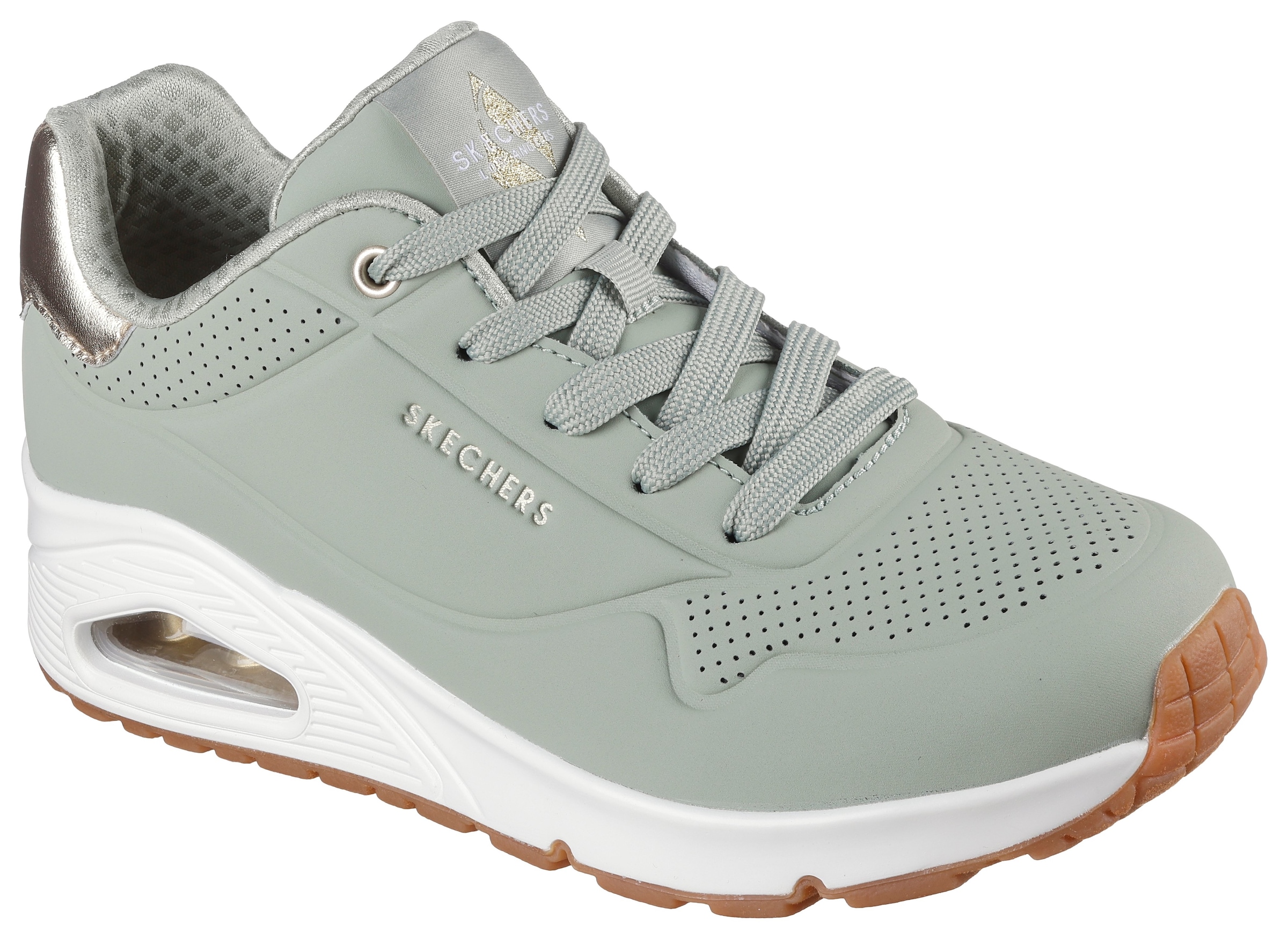 Skechers Sneaker "UNO GOLDEN AIR", Freizeitschuh, Halbschuh, Schnürschuh mi günstig online kaufen