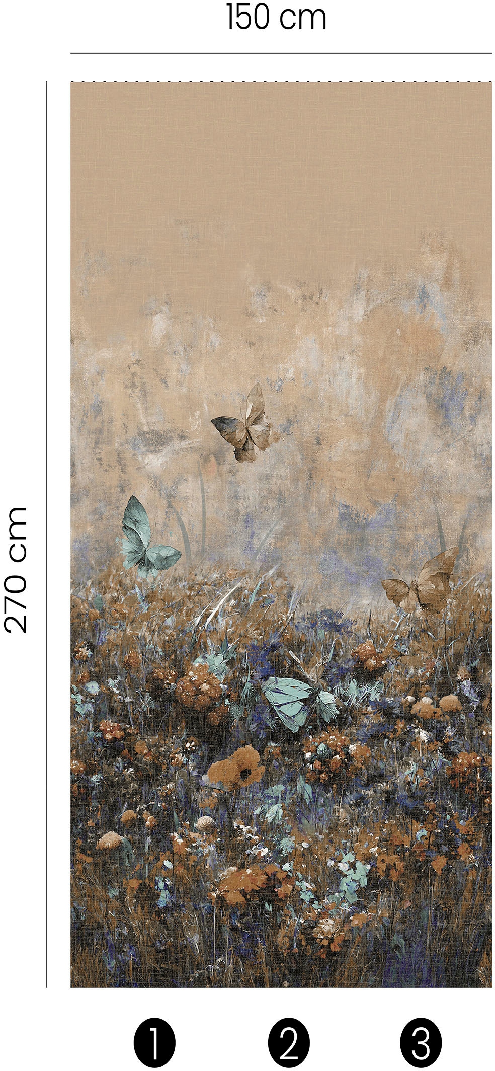 Fashion for walls Fototapete »Magic Meadow«, floral, Phthalate frei, GUIDO  MARIA KRETSCHMER online bestellen | BAUR