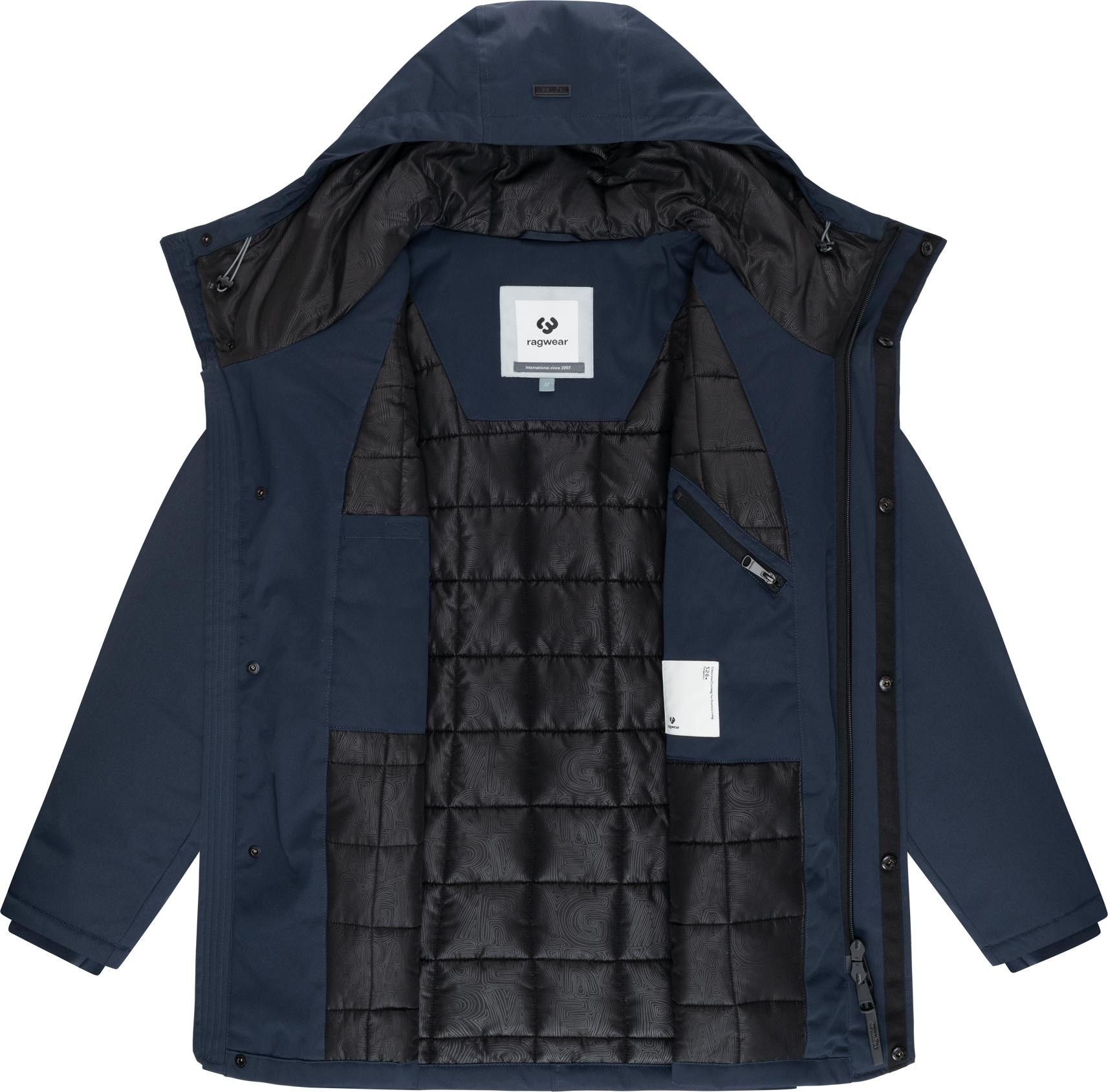 Ragwear Kurzmantel »Parcan Twill YOUMODO« wasserdichter Herren Winterparka