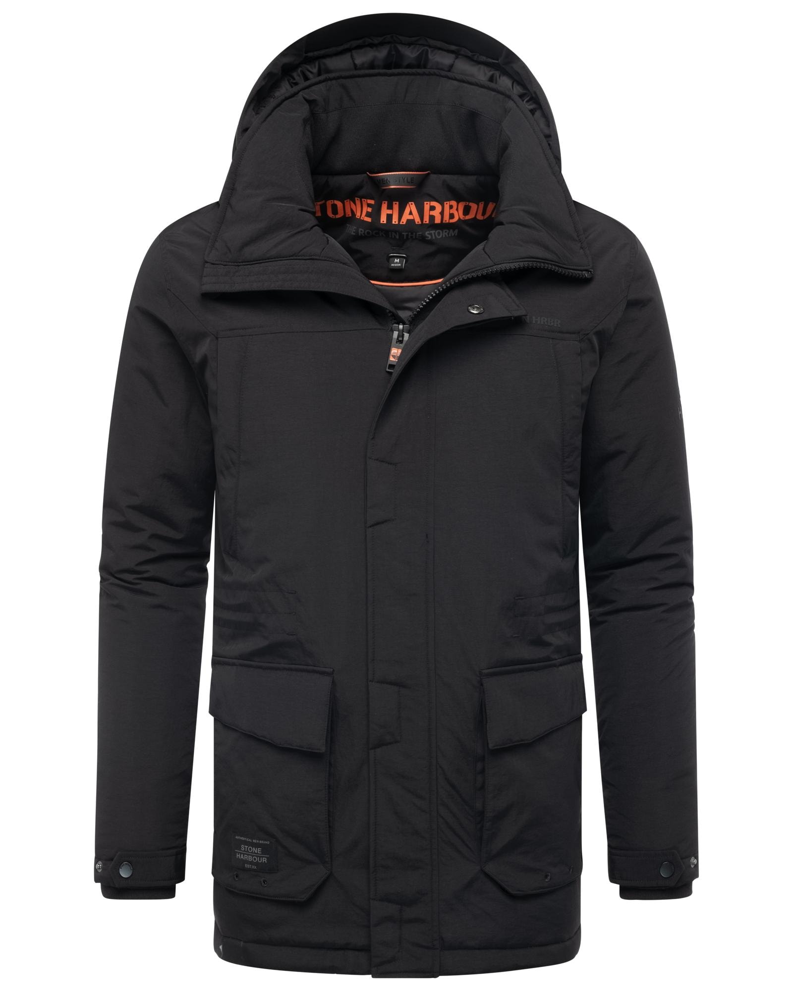 Stone Harbour Winterjacke »Wadiim XX« mit Kapuze Warm gefütterte Outdoorjacke mit Kapuze