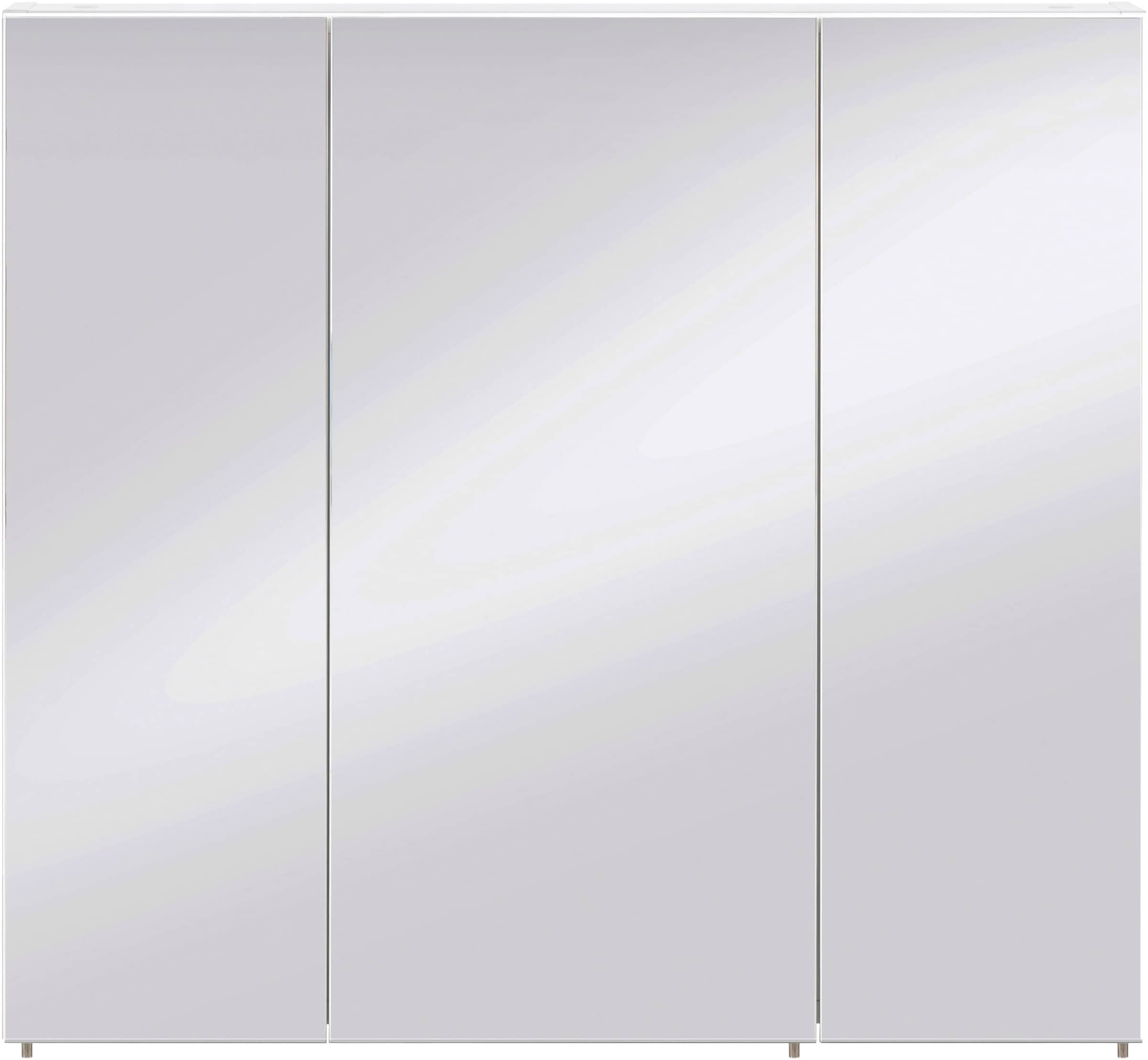 Schildmeyer Spiegelschrank »Basic, Spiegelschrank, Made in Germany, B: 80 cm« Solide Verarbeitung - Dieses Produkt ist in Deutschland gefertigt