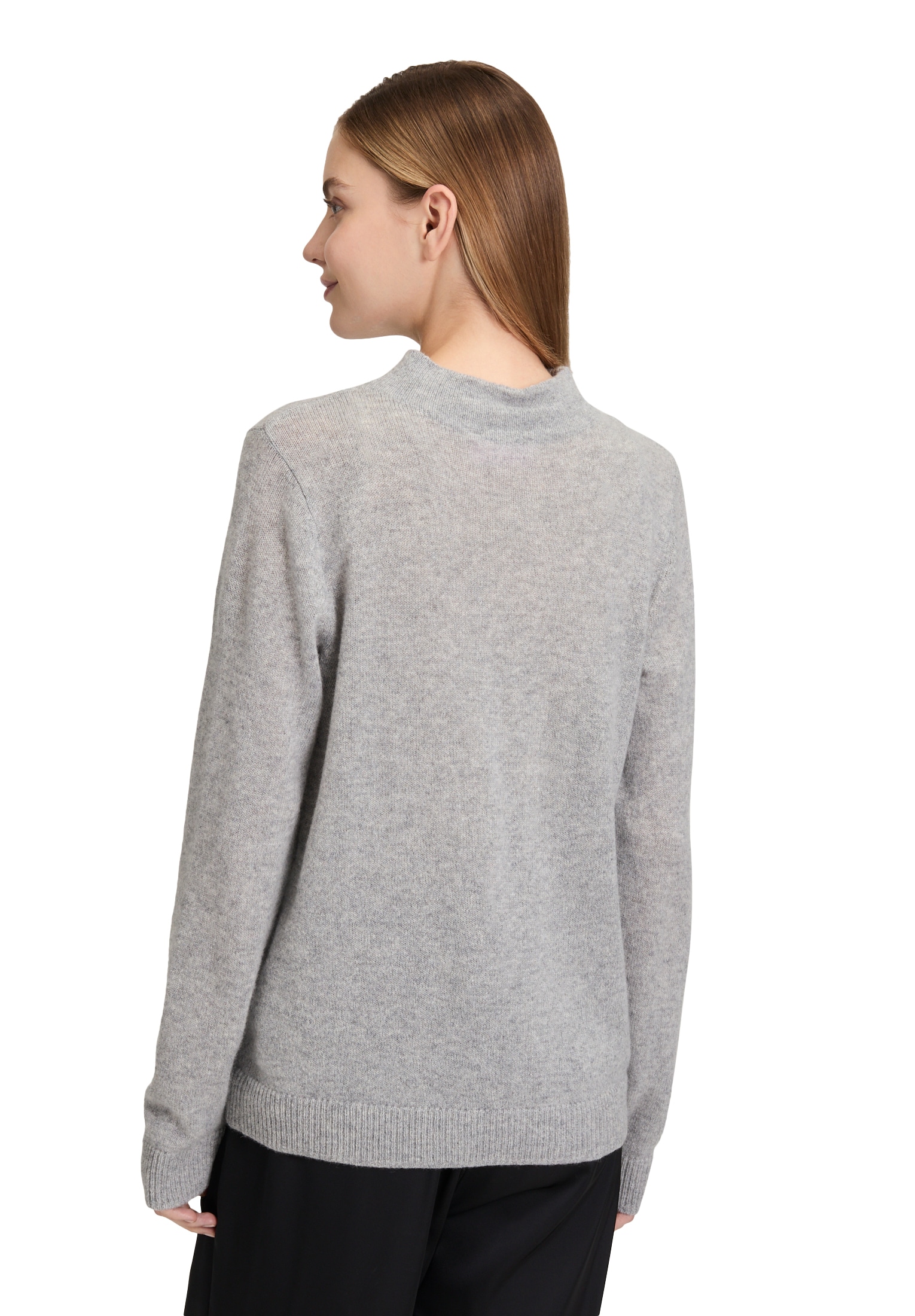 Betty Barclay Strickpullover »Betty Barclay Damen Kaschmir-Pullover mit Stehkragen«, (1 tlg.)