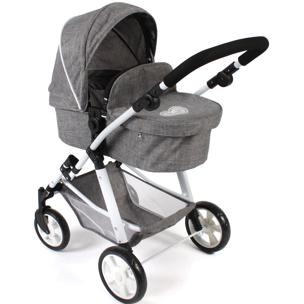 CHIC2000 Kombi-Puppenwagen »Nele, Jeans Grey«