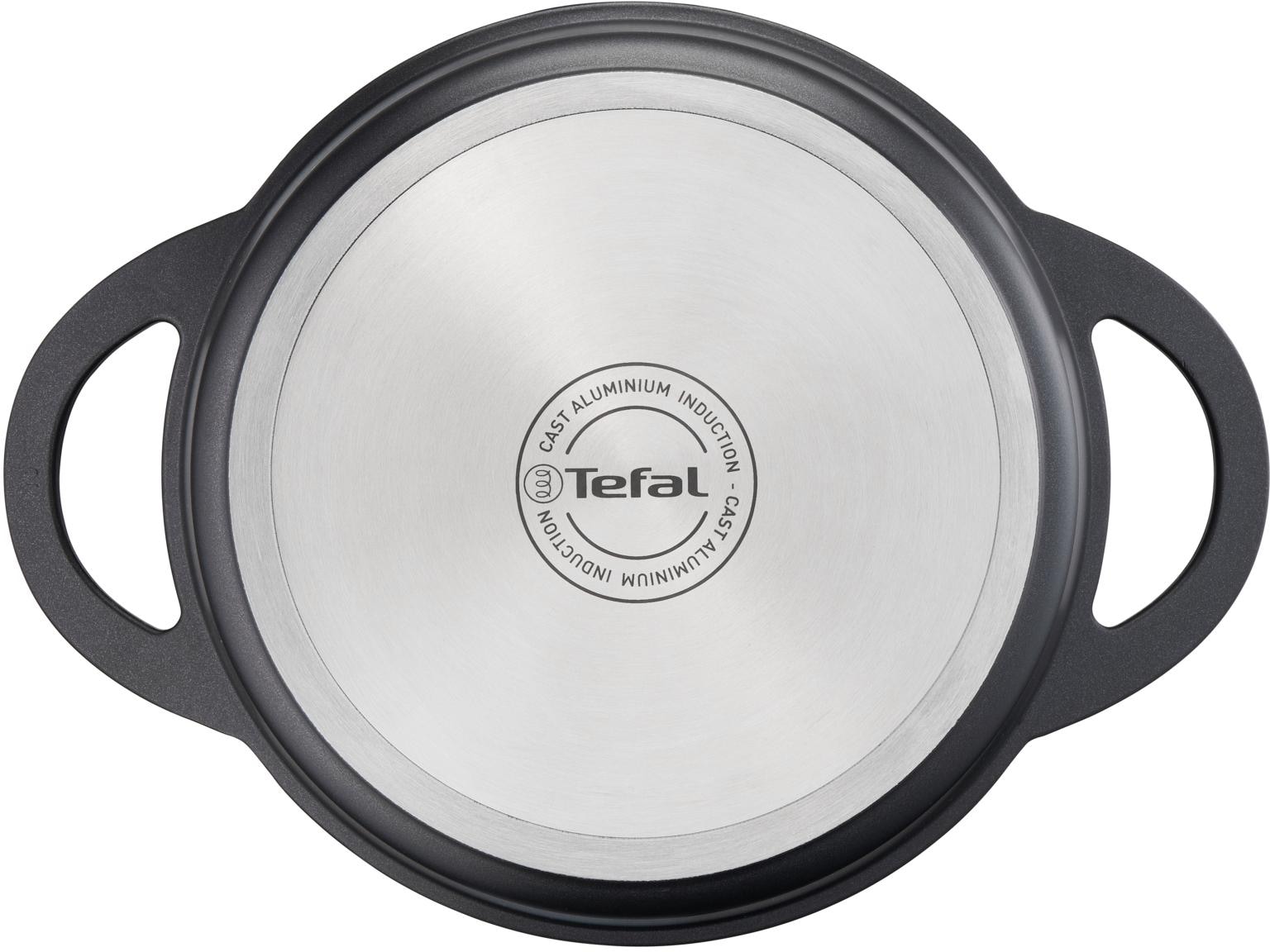 Tefal Schmortopf »Trattoria«, Aluminiumguss, (1 tlg.), Aluguss, Antihaftversiegelung, mit Deckel, alle Herdarten, Induktion