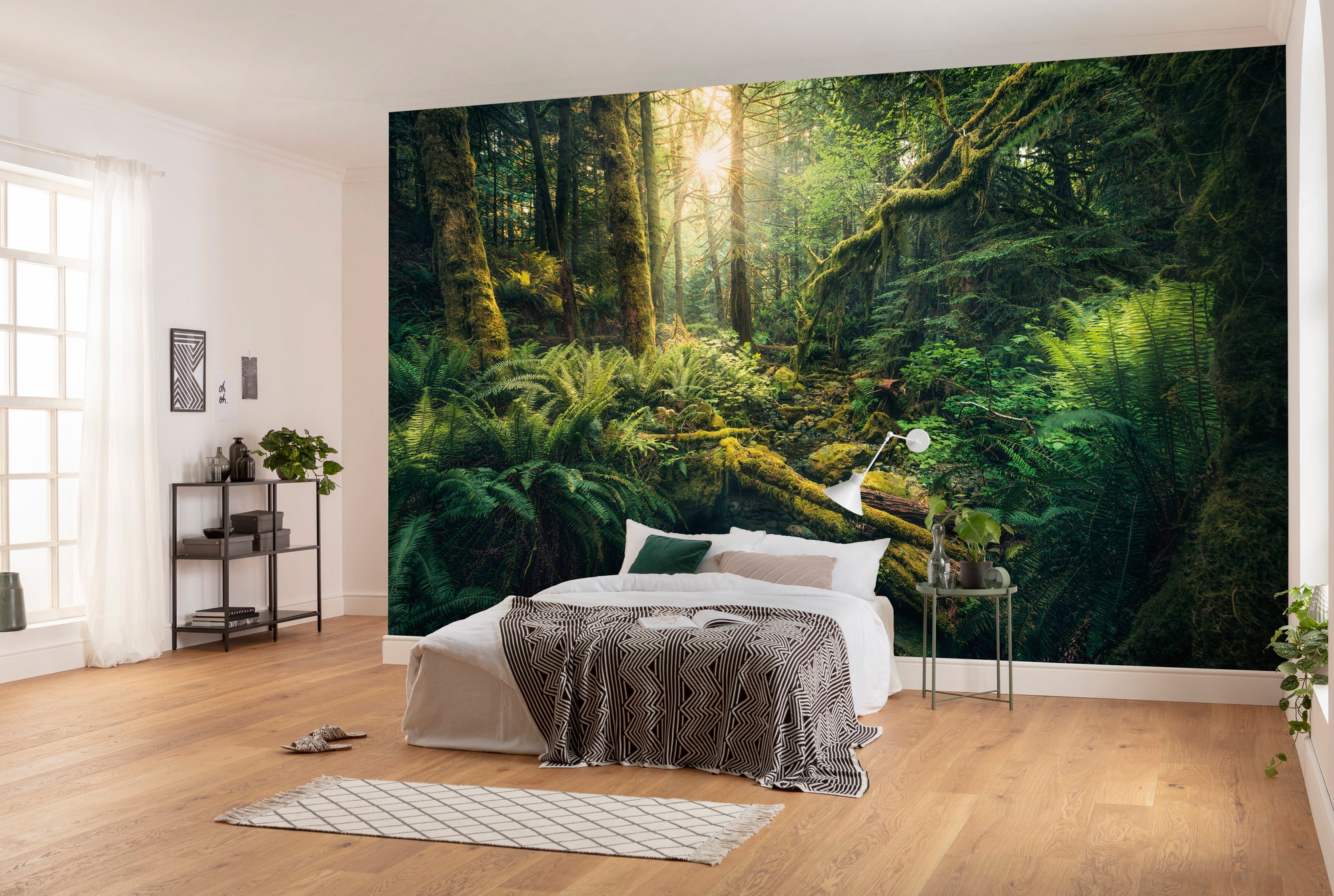 Komar Fototapete »Elves Cathedral«, (Breite BAUR | x 450x280 Schlafzimmer mehrfarbig-natürlich-bedruckt, kaufen cm Wohnzimmer, Höhe)