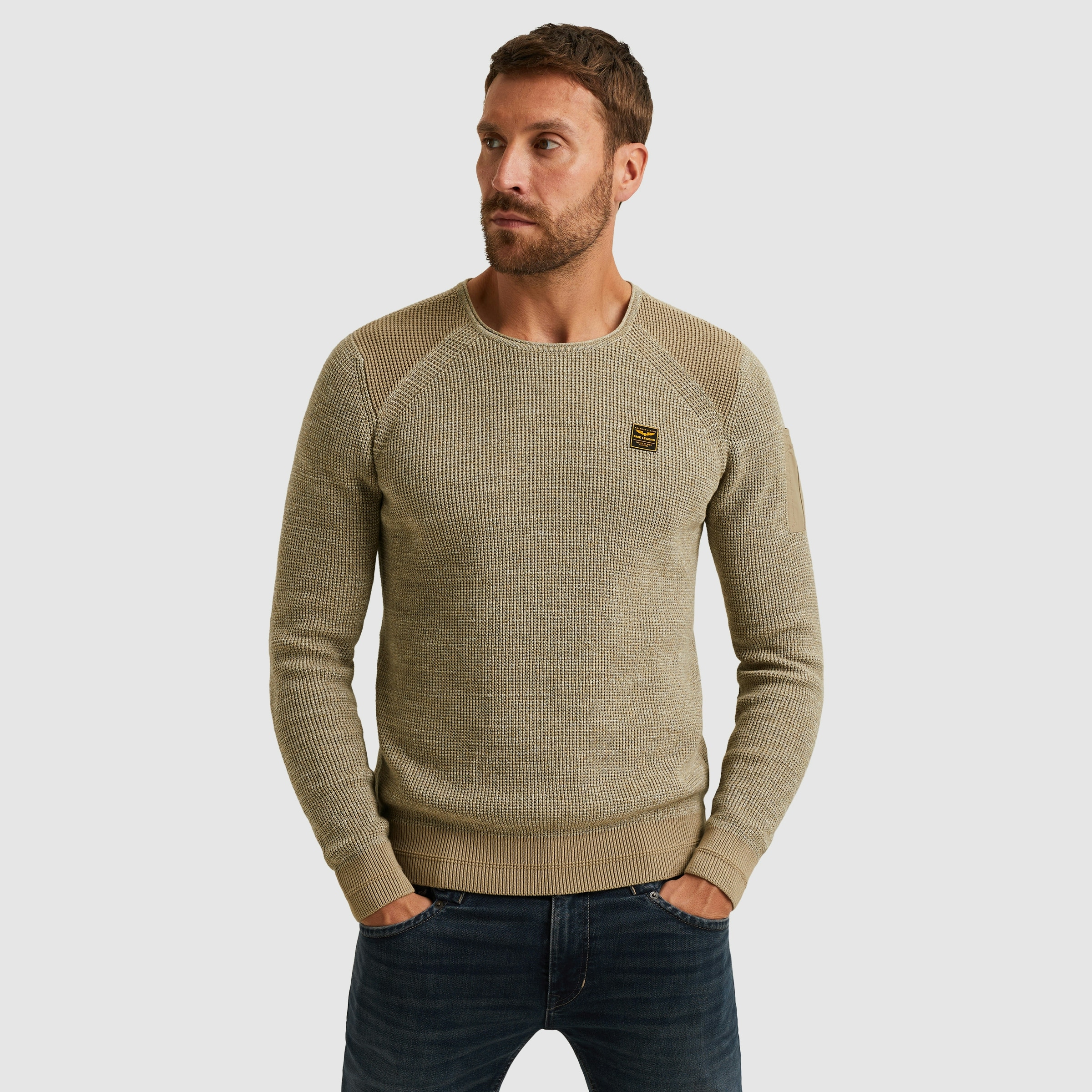 PME LEGEND Rundhalspullover günstig online kaufen